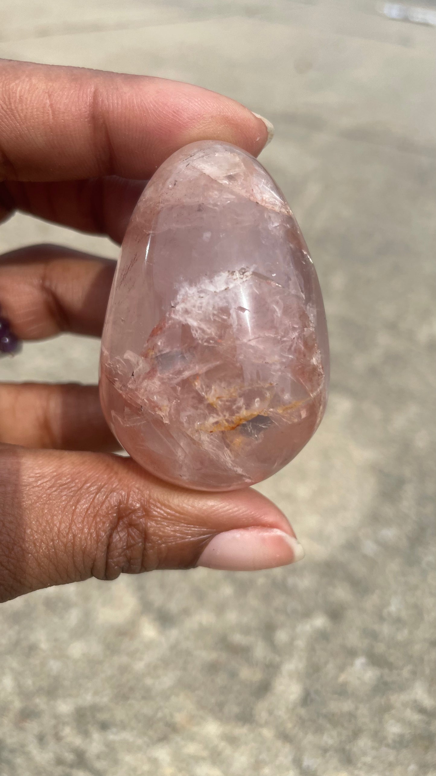 Fire Quartz Egg