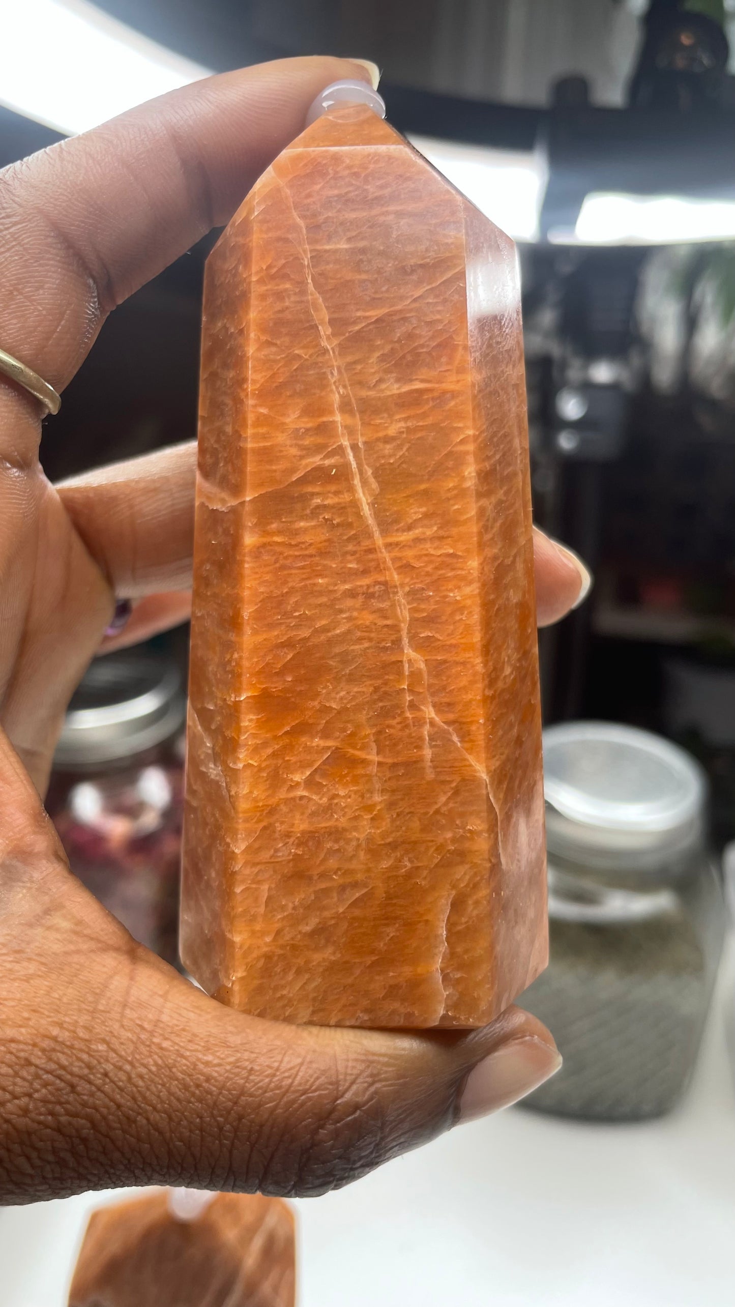 Orange Sunstone Tower