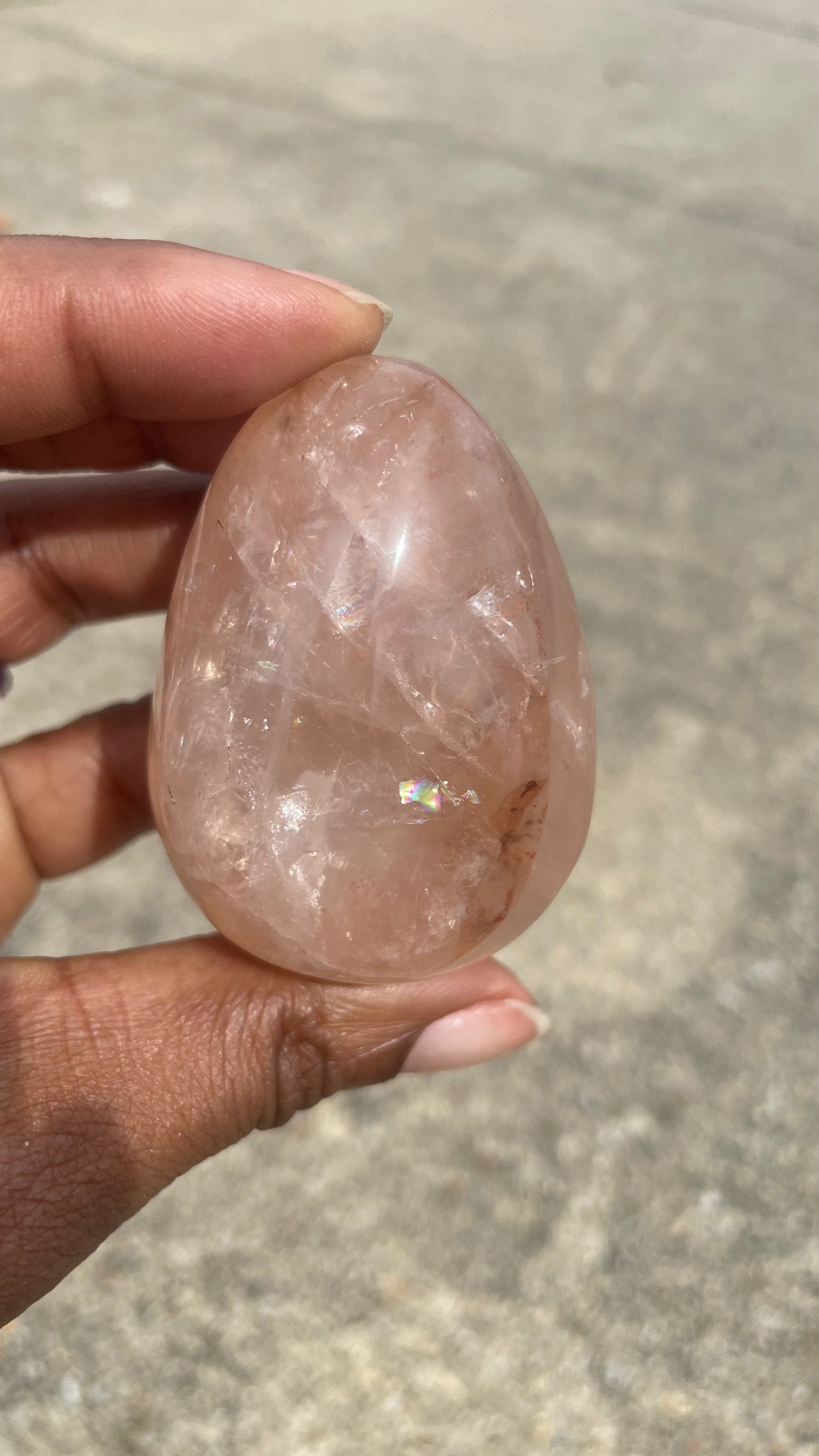 Fire Quartz Egg