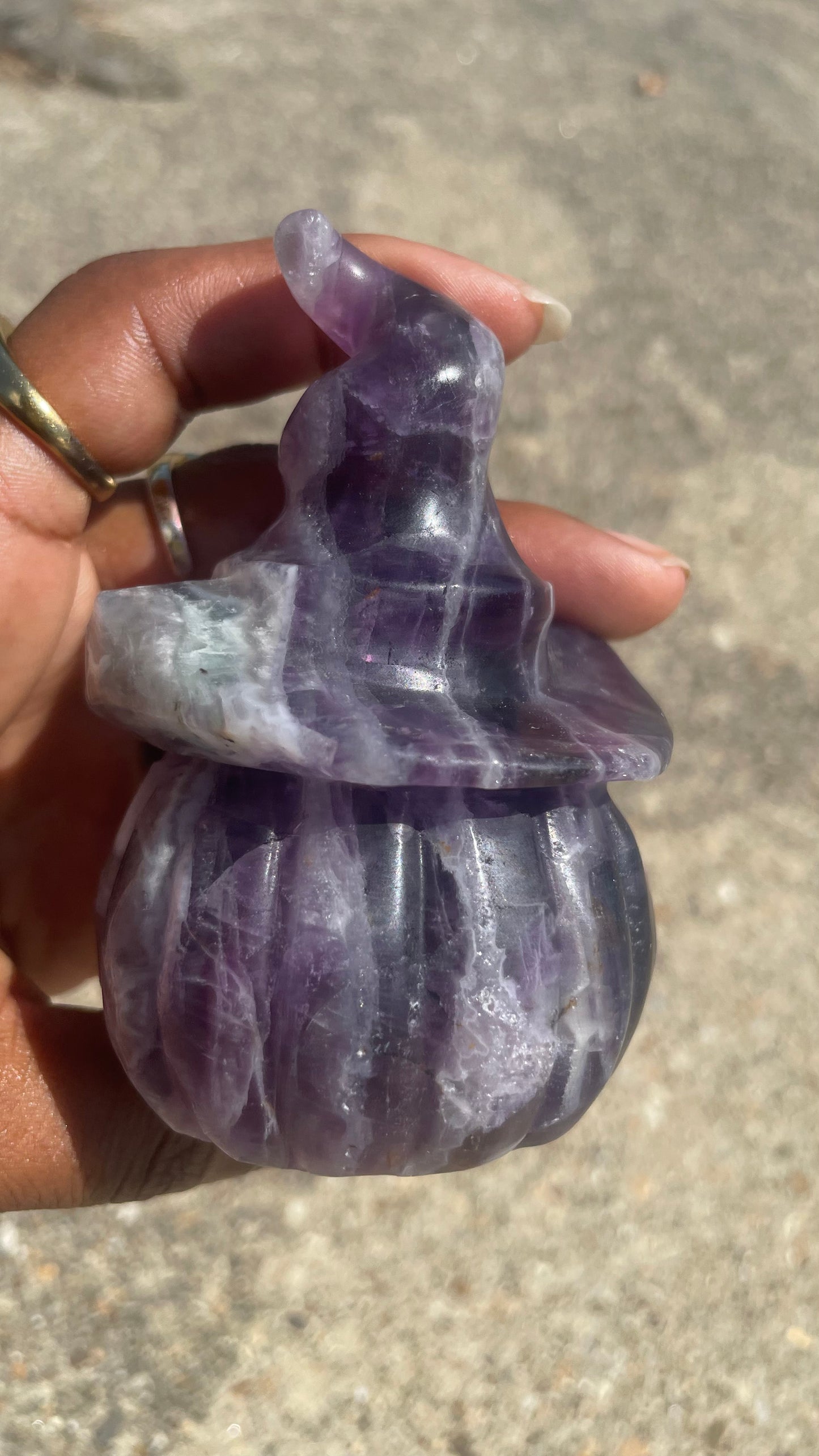 Fluorite Pumpkin