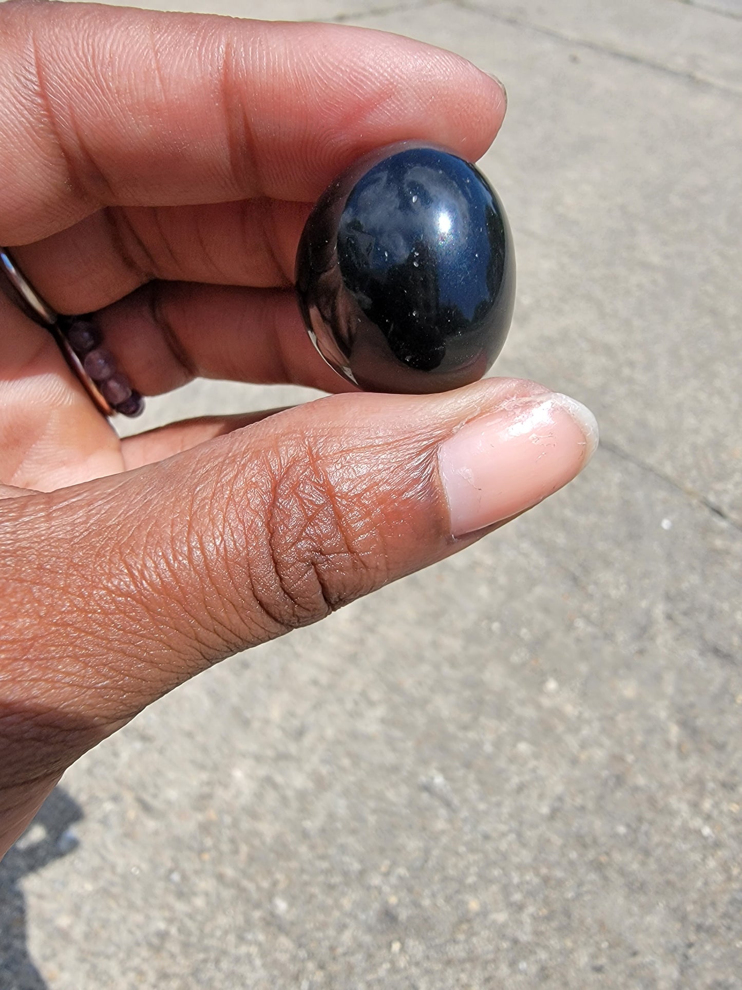 Rainbow Obsidian Tumble