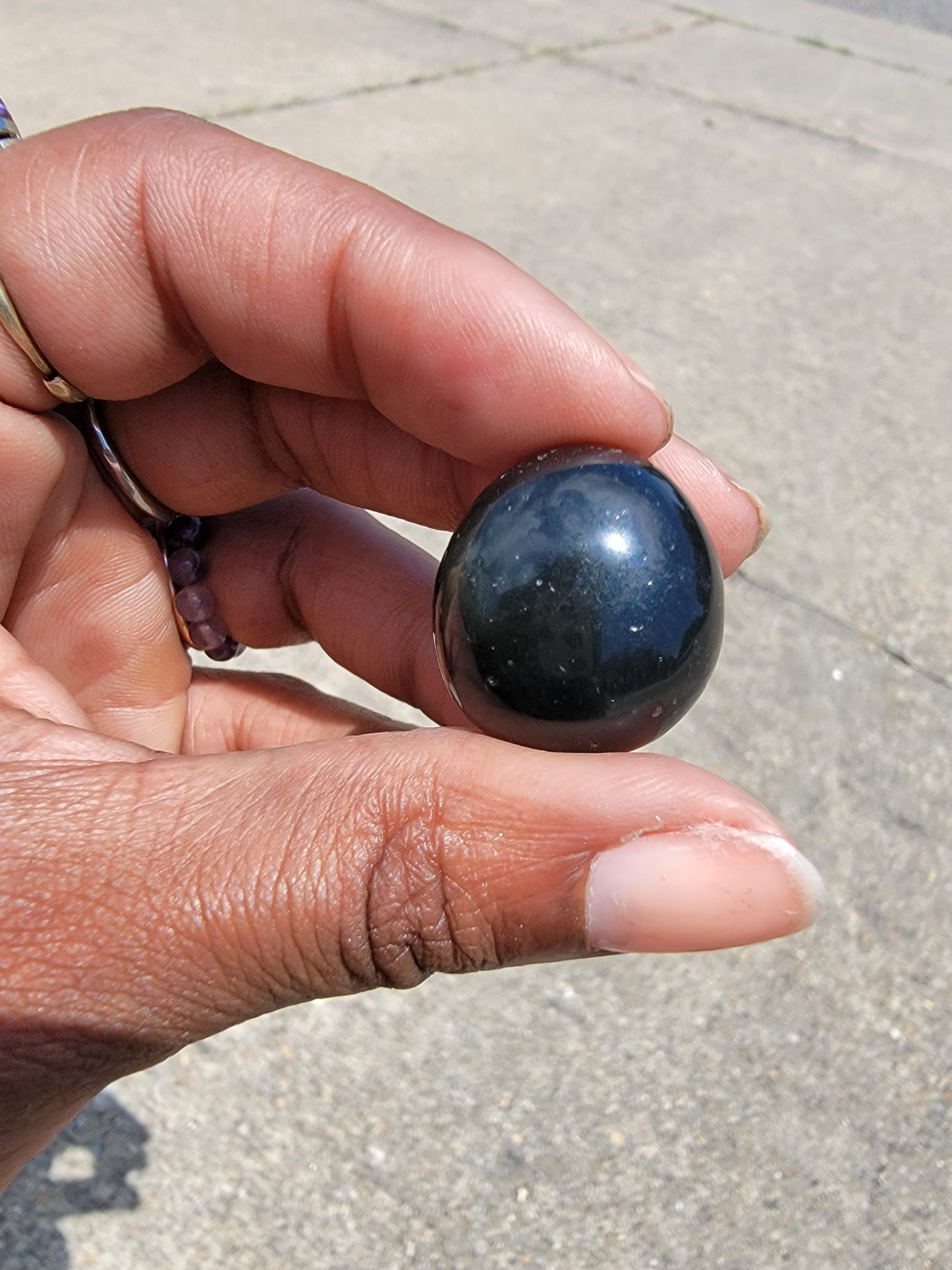 Rainbow Obsidian Tumble