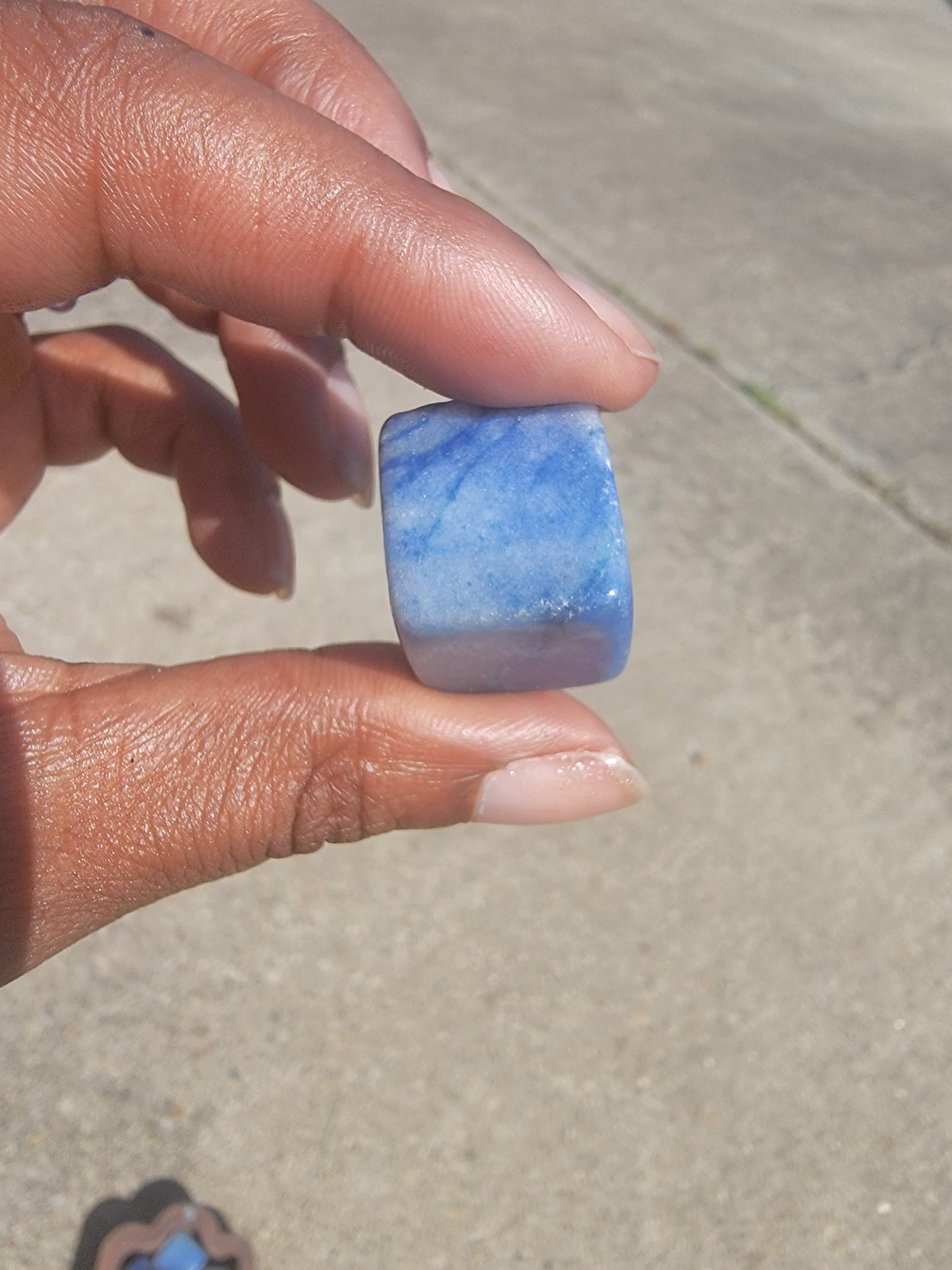 Blue Aventurine Cube