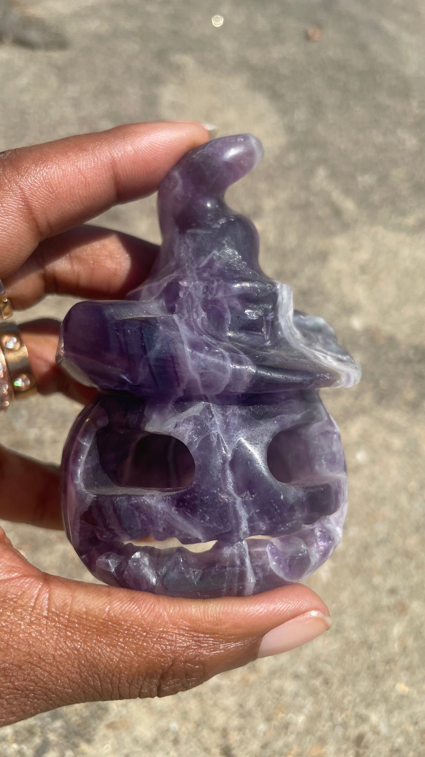 Fluorite Pumpkin