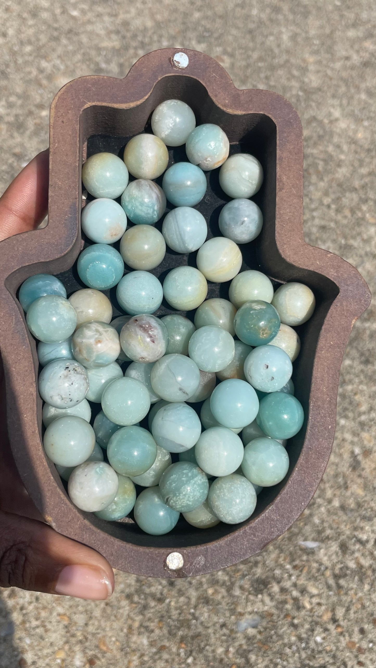 Caribbean Calcite Mini Sphere