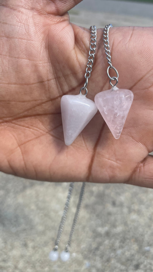 Rose Quartz Mini Pendulum