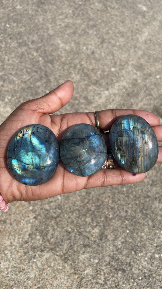 Labradorite Palm Stone