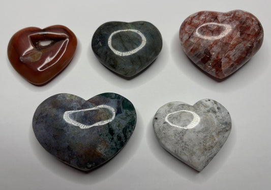 Hearts Palm Stone Bundle