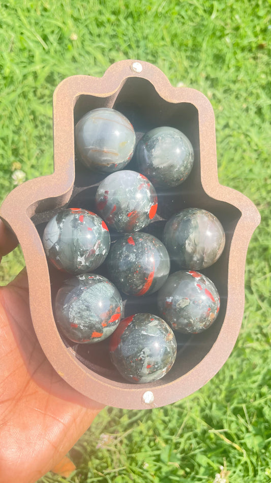 African Bloodstone Sphere