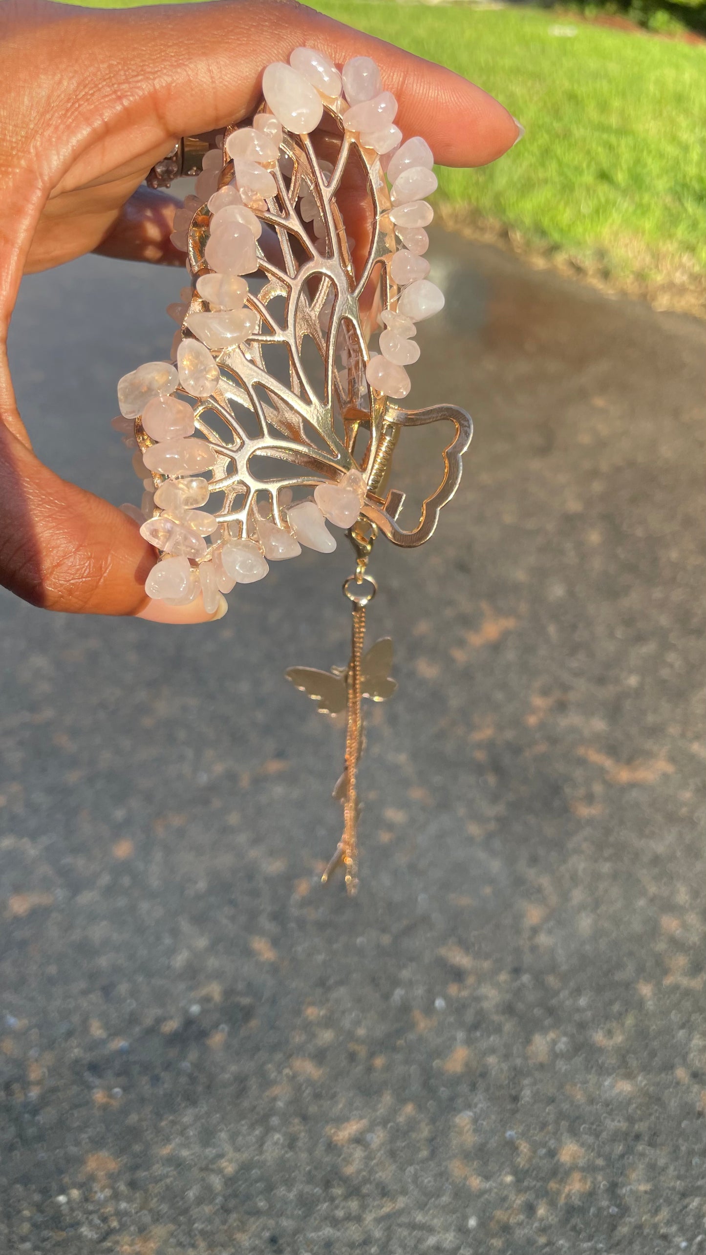 Crystal Hair Clip