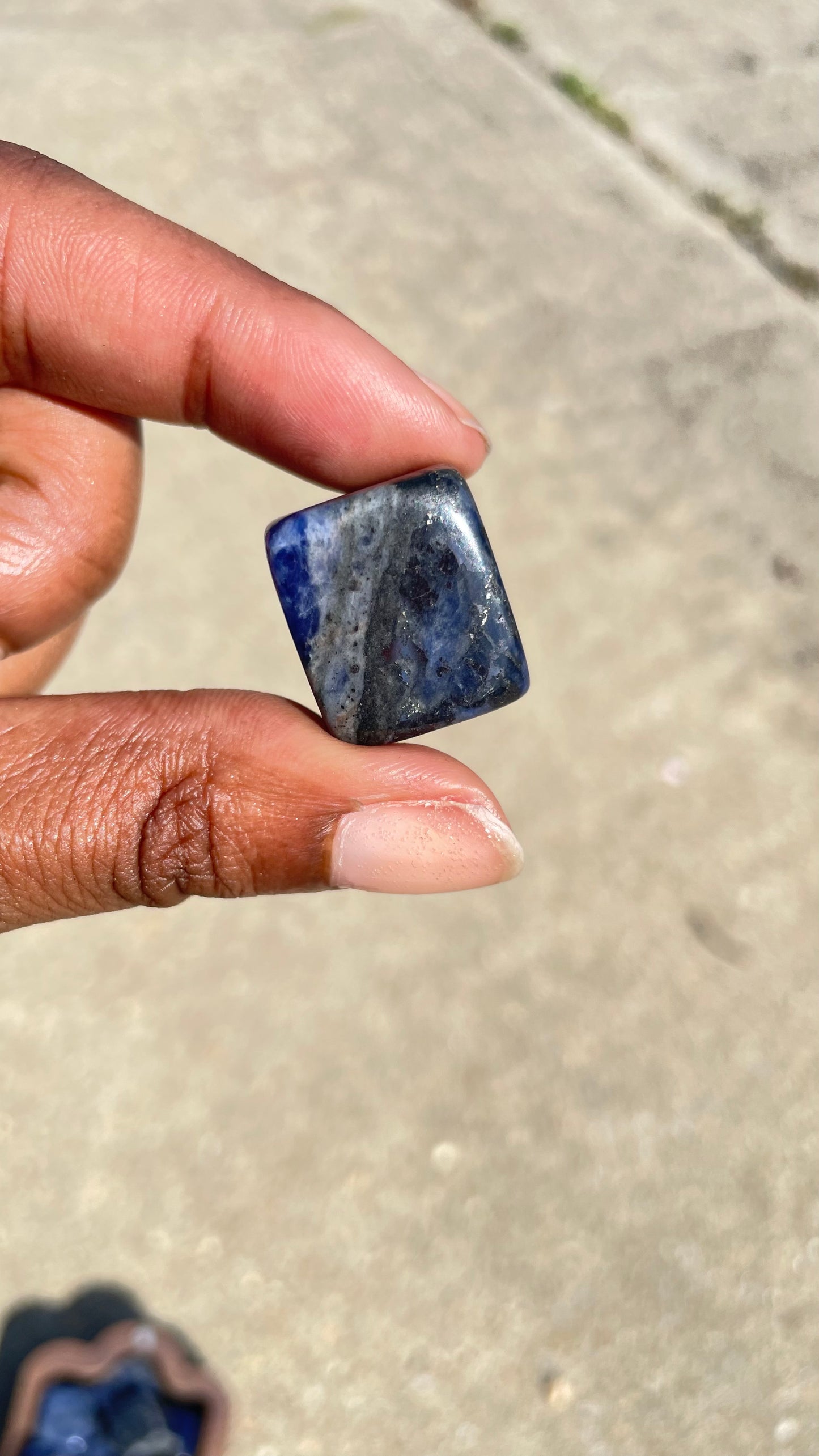 Blue Sodalite Cube