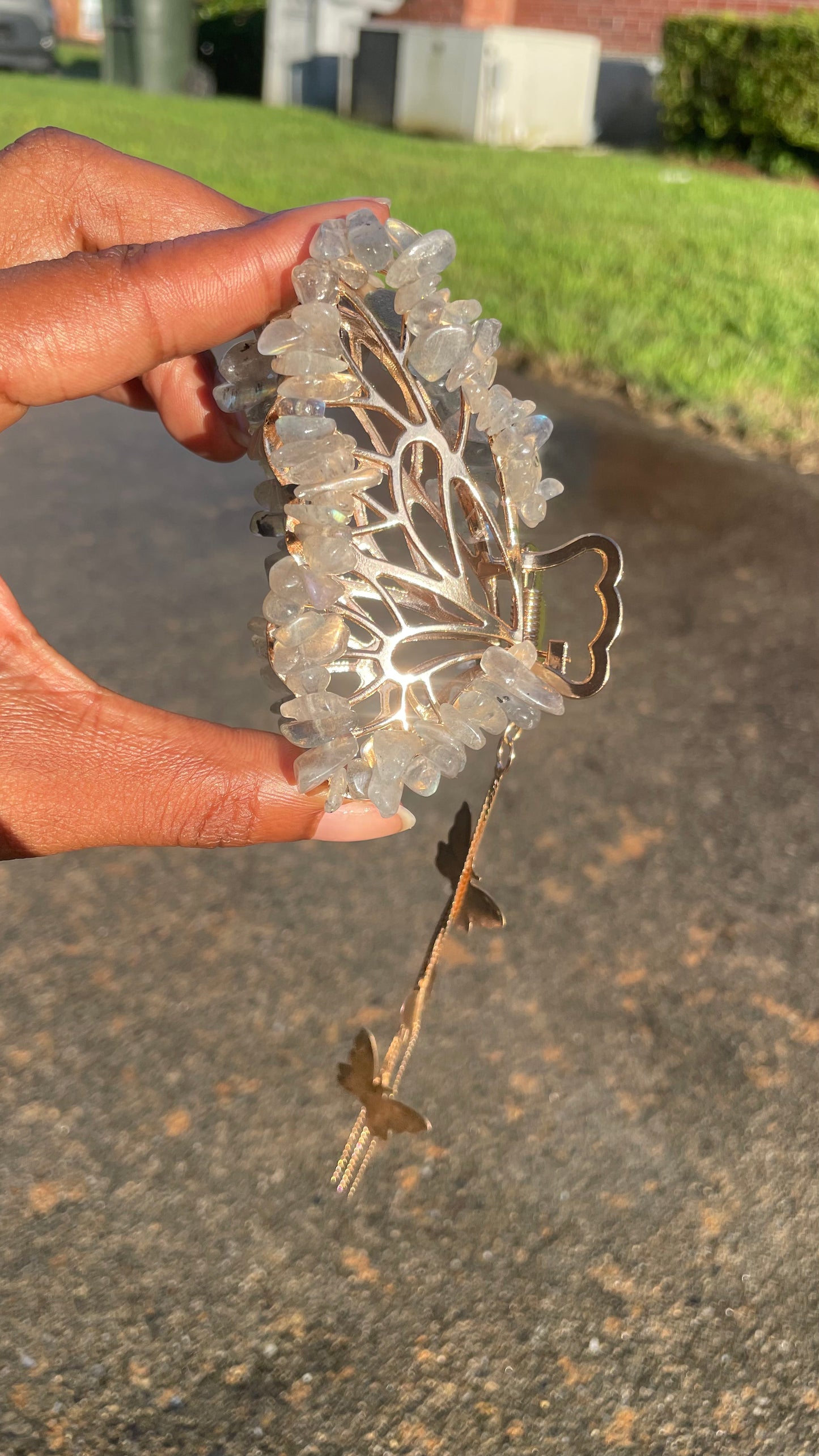 Crystal Hair Clip