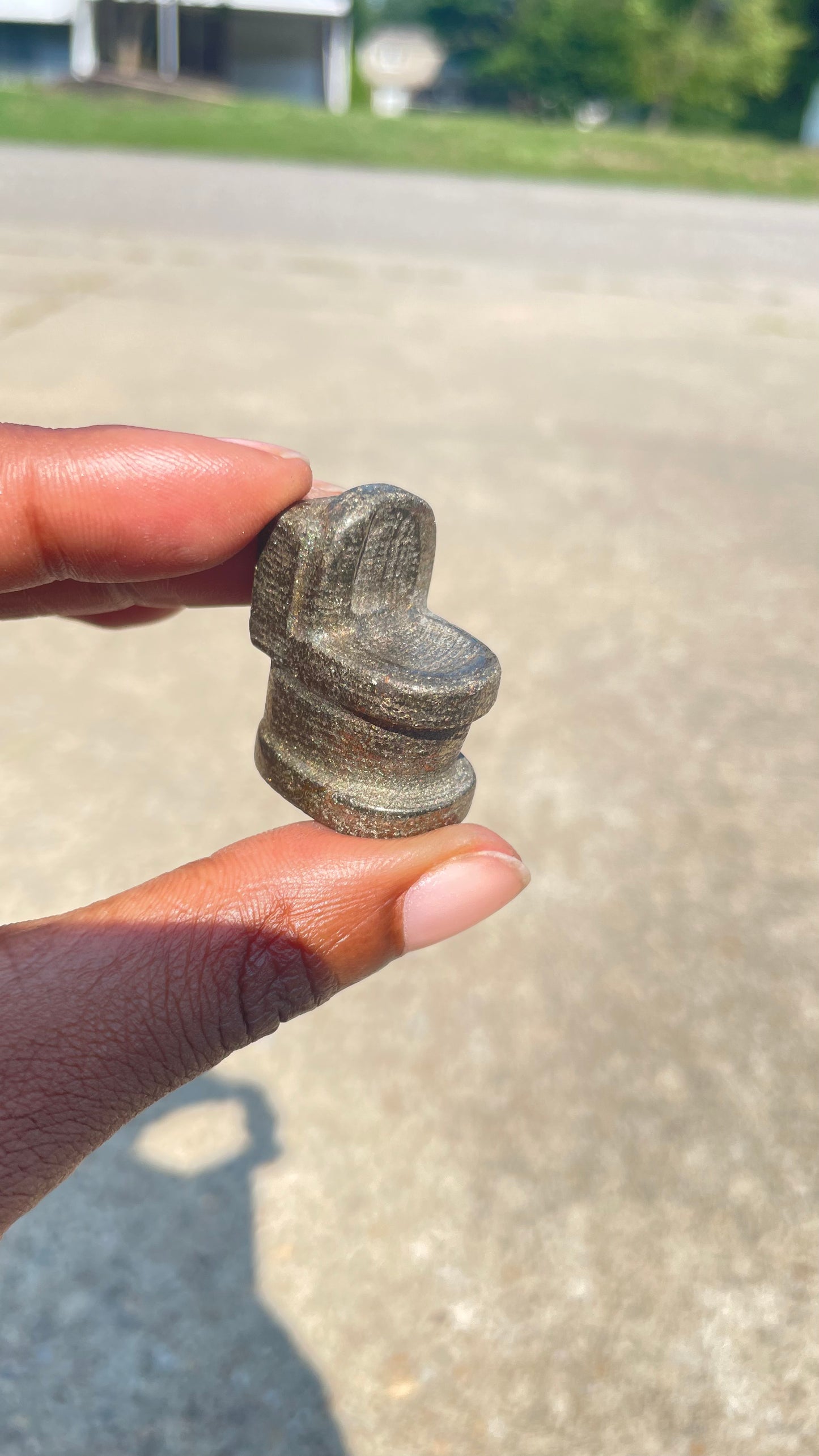 Pyrite Mini Toilet