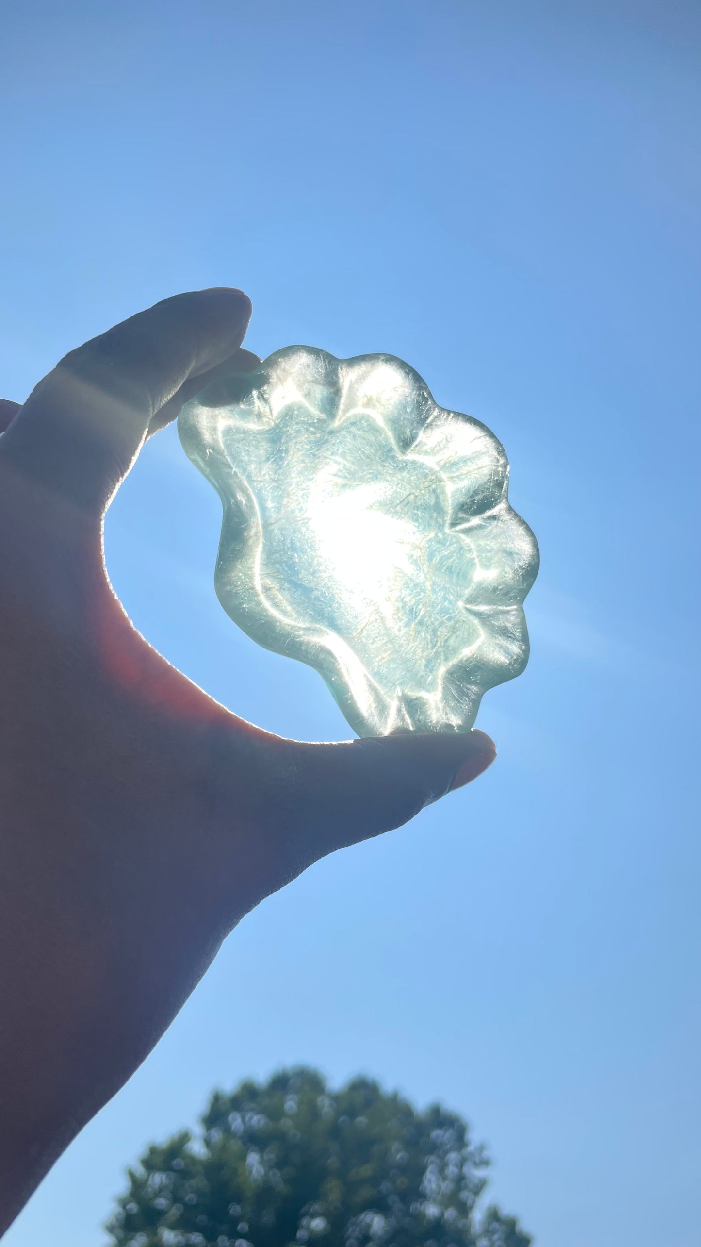 Fluorite Shell Trinket Dish