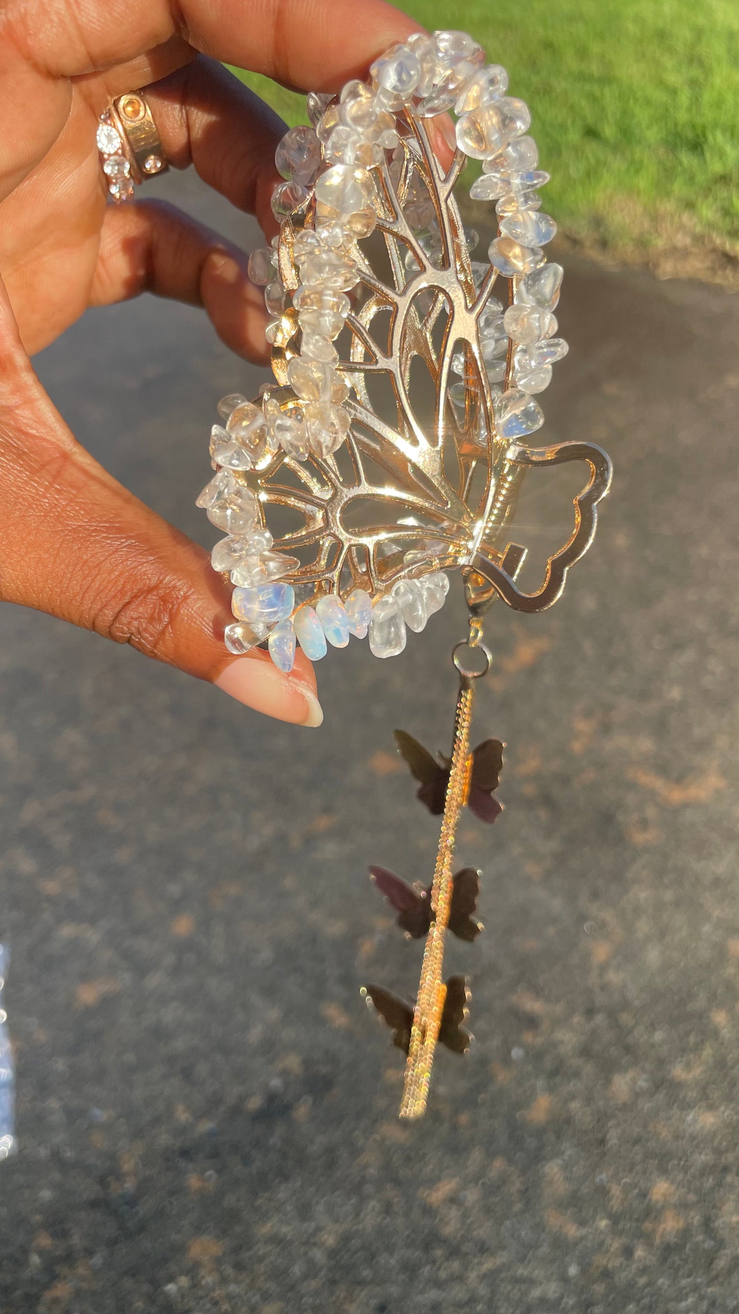 Crystal Hair Clip