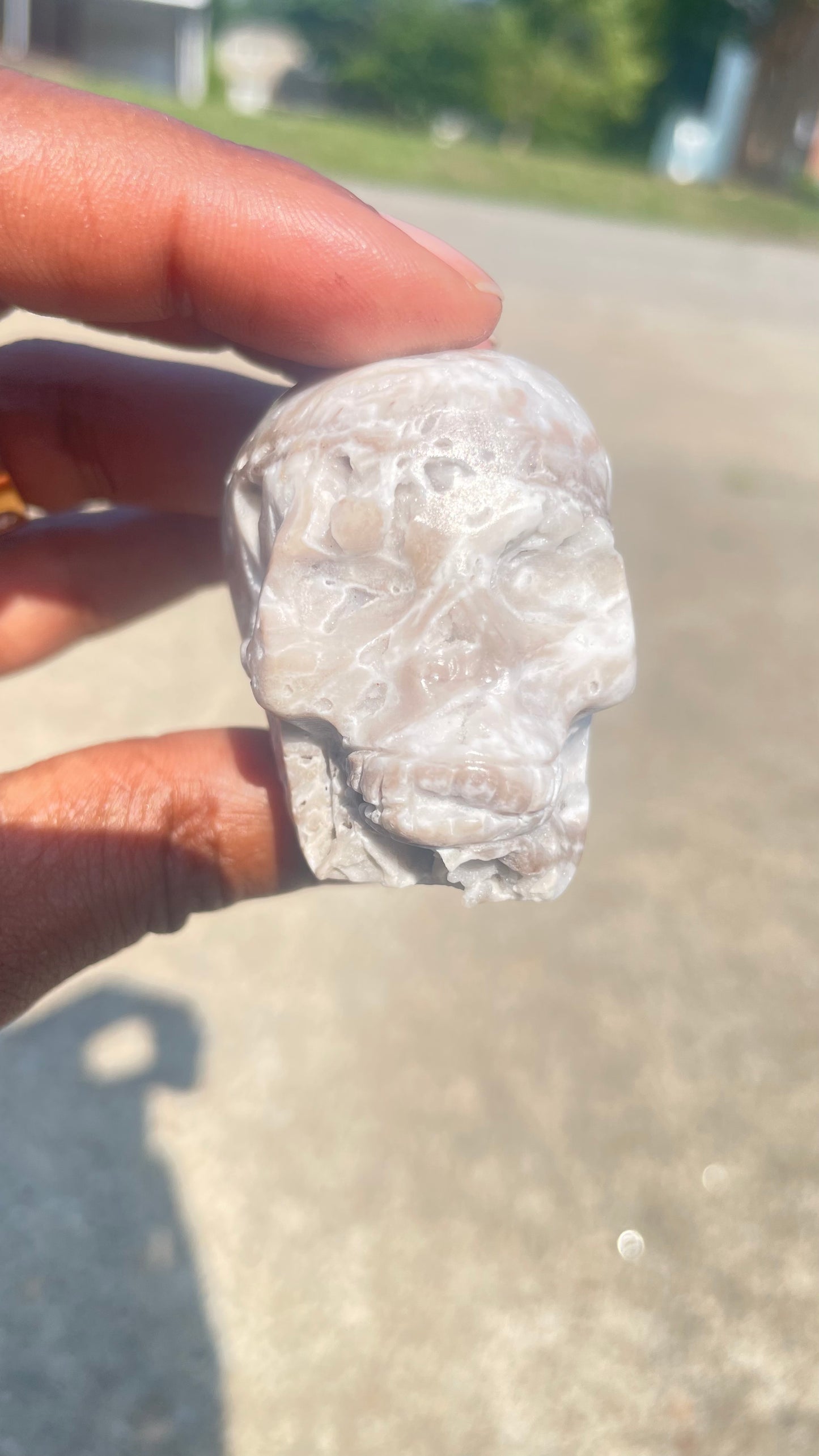 Sphalerite Skull