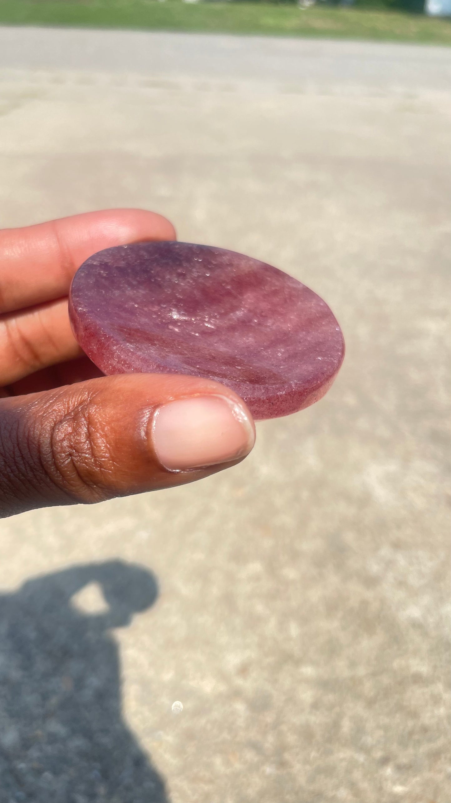 Strawberry Quartz Trinket Dish