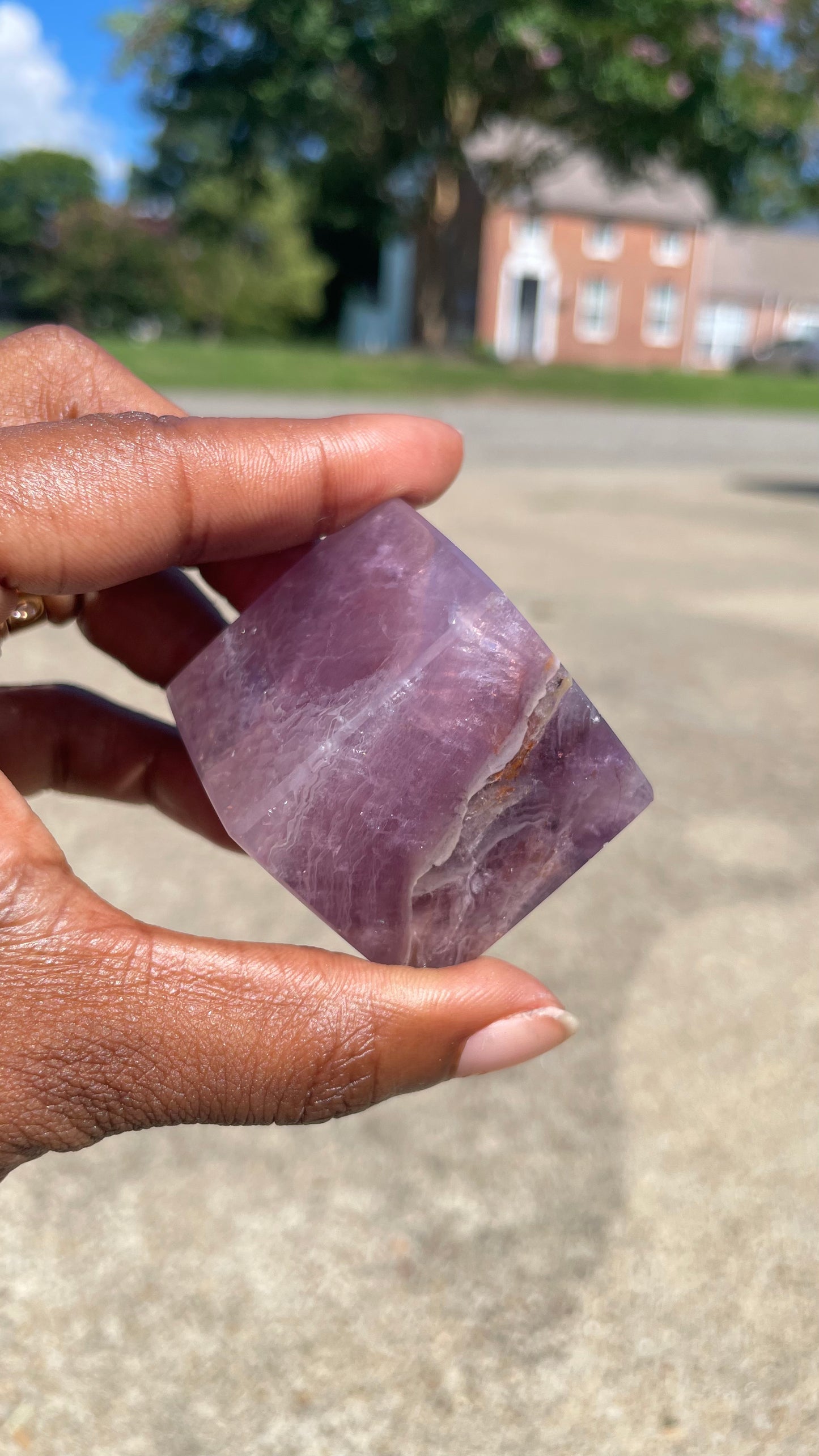 Fluorite Cube