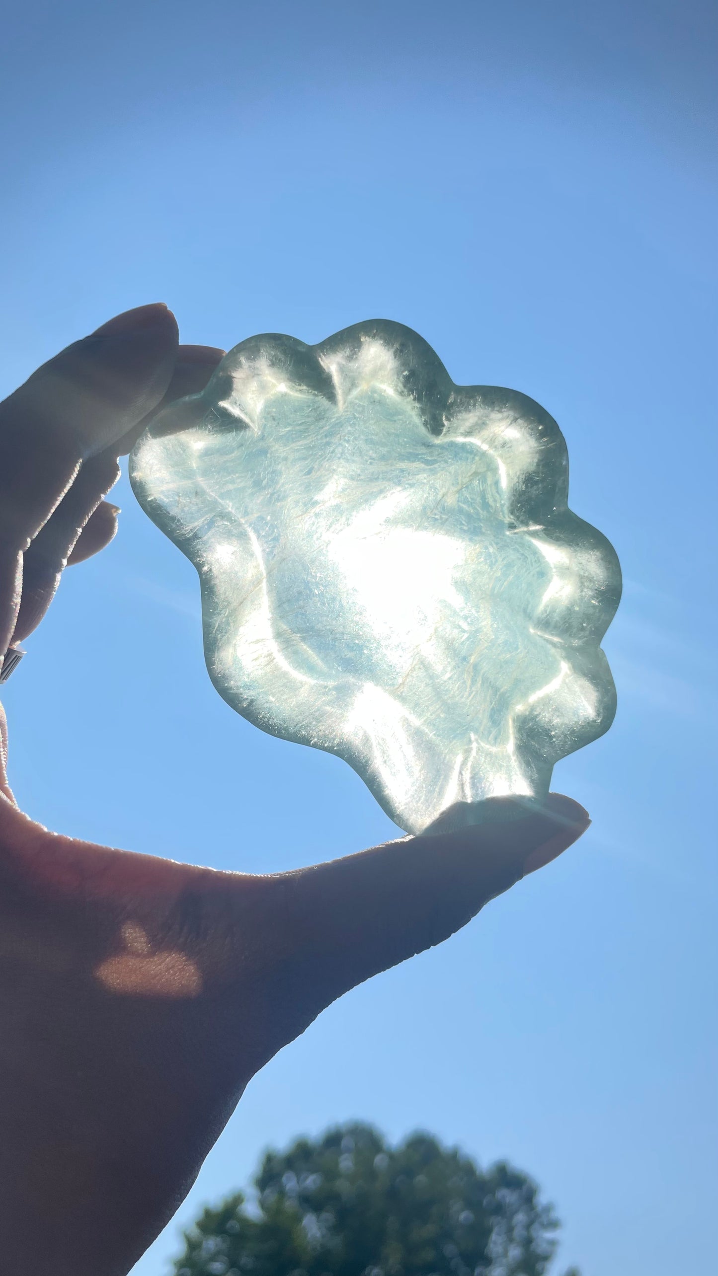 Fluorite Shell Trinket Dish