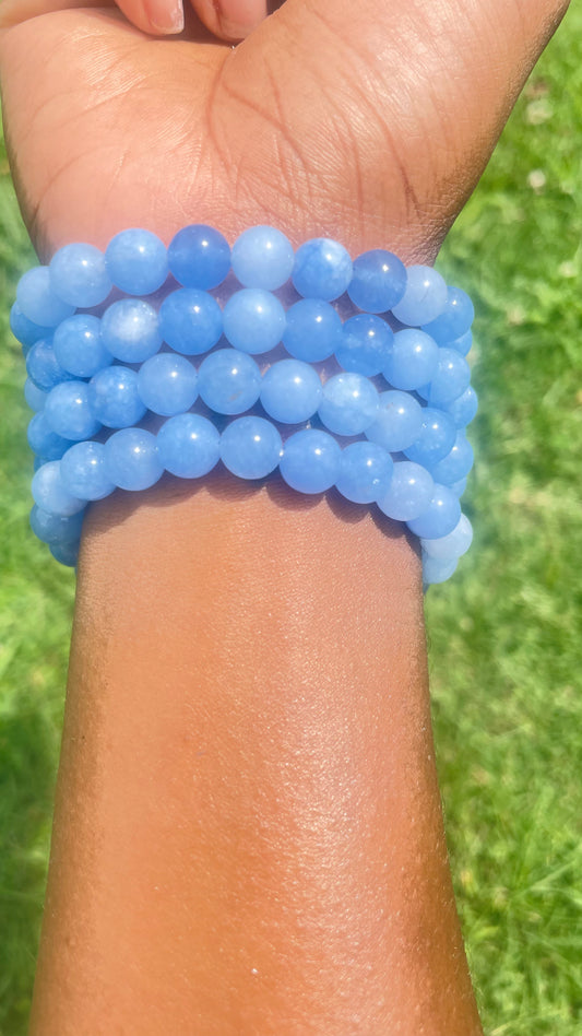 Blue Calcite Bracelet