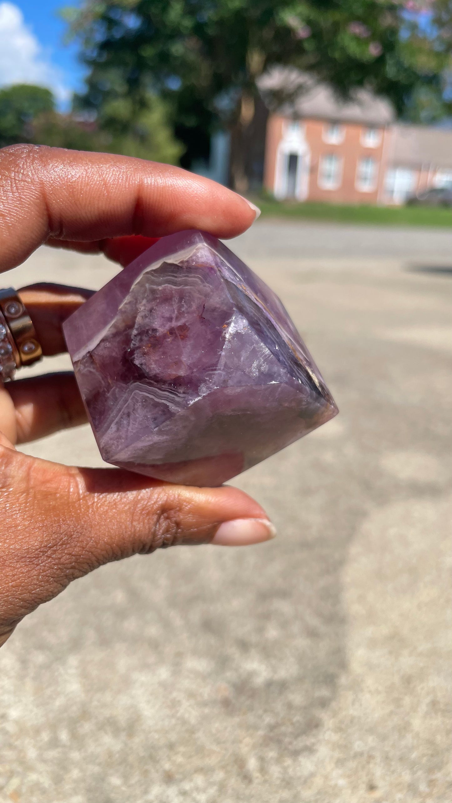 Fluorite Cube