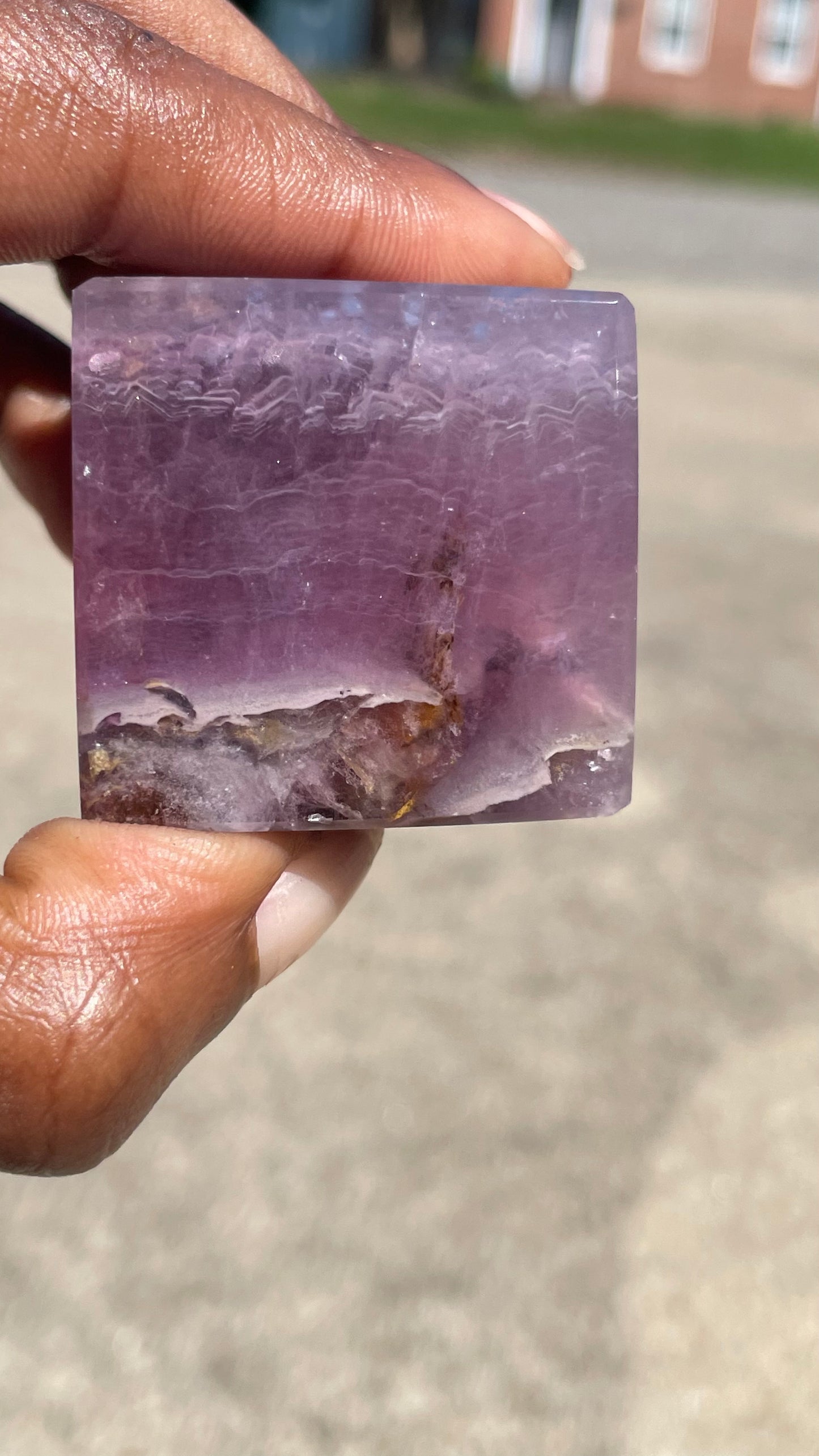 Fluorite Cube