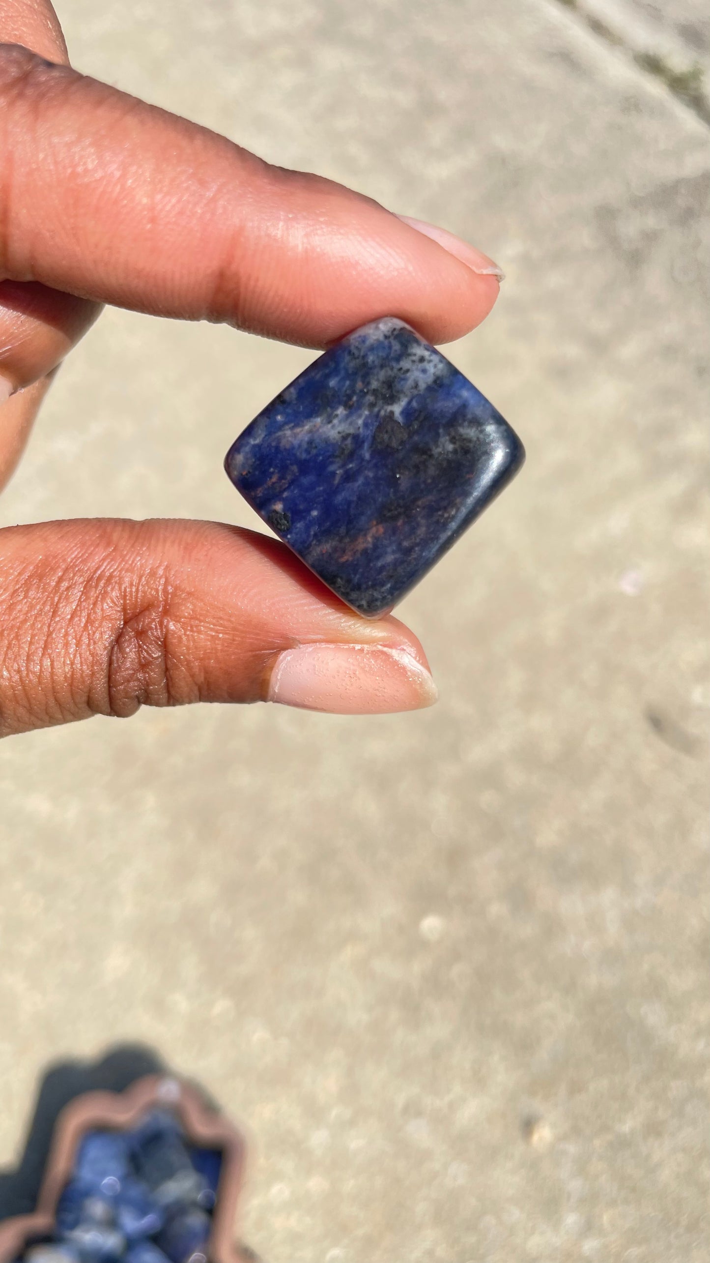 Blue Sodalite Cube