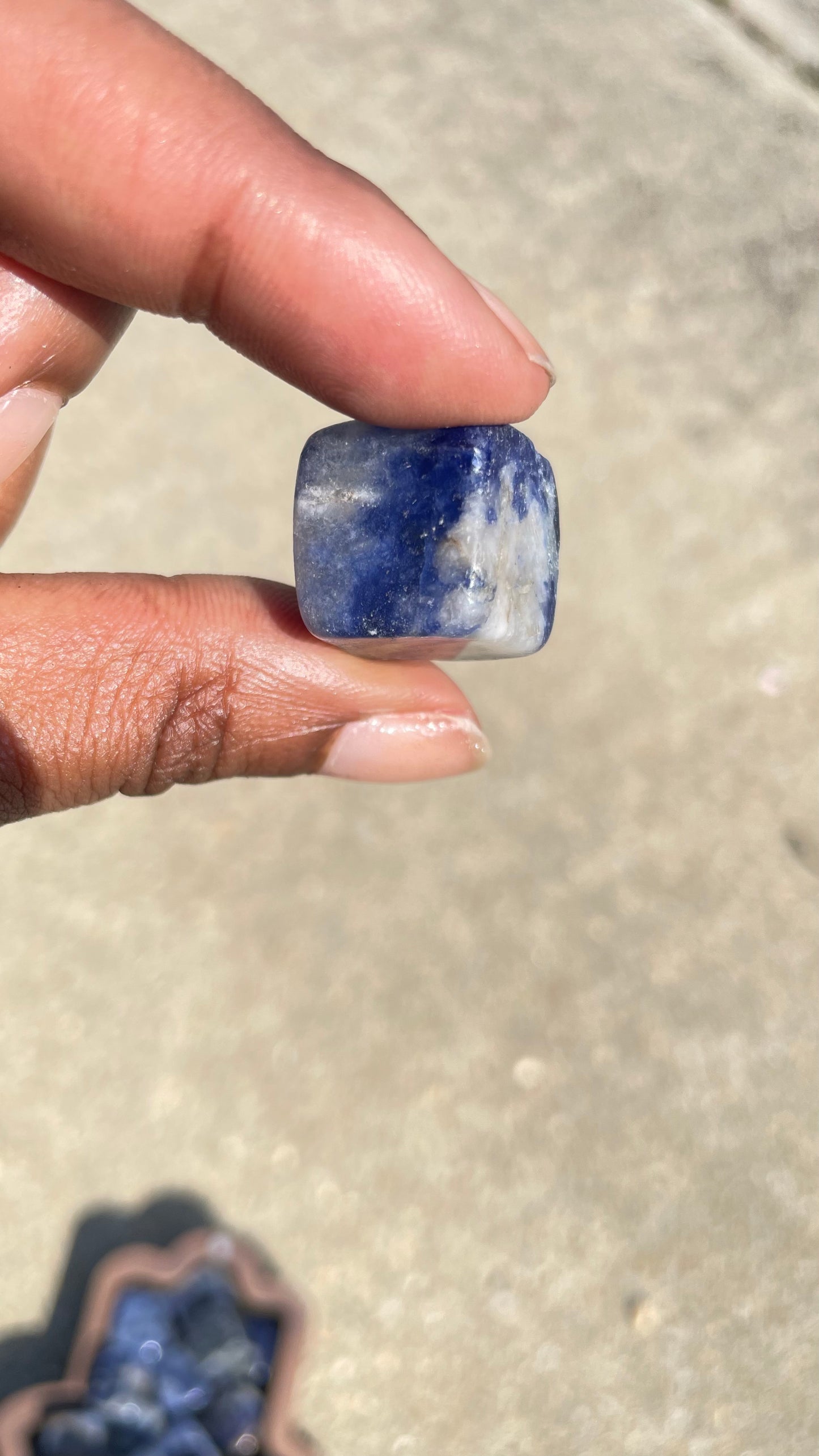 Blue Sodalite Cube