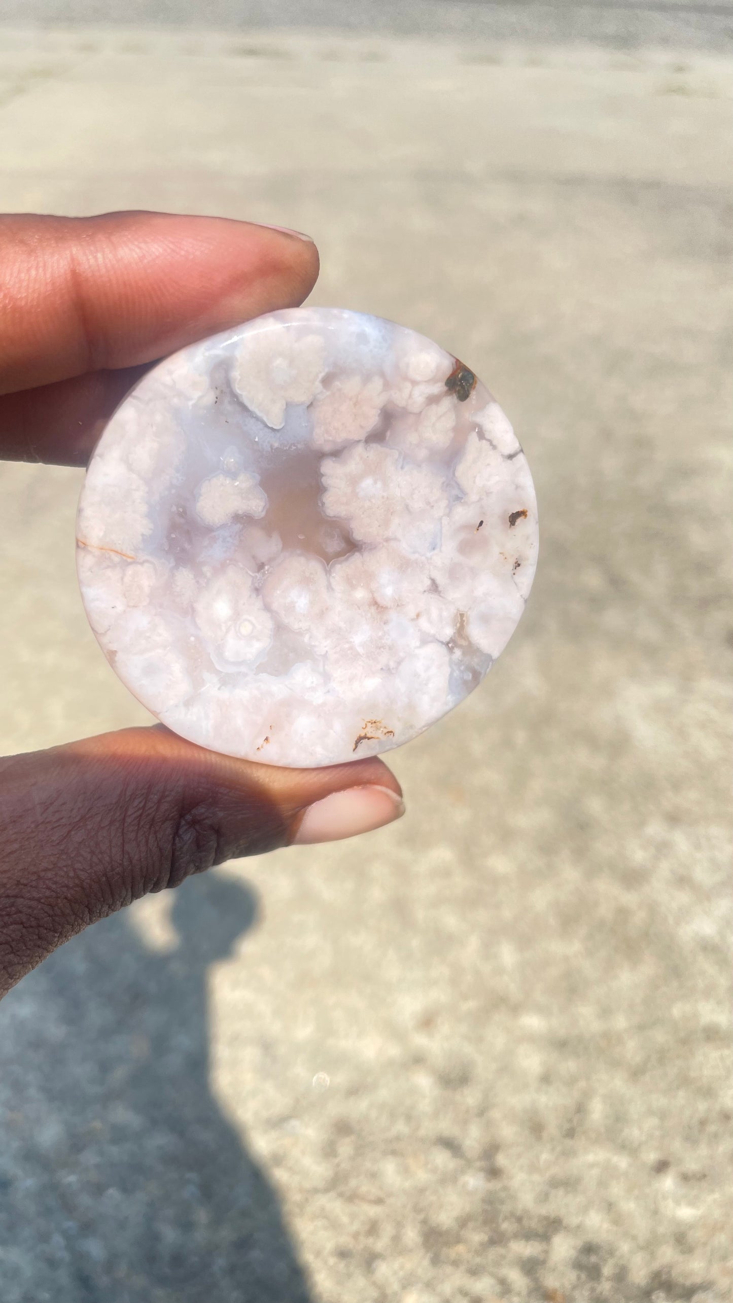 Flower Agate Trinket Dish