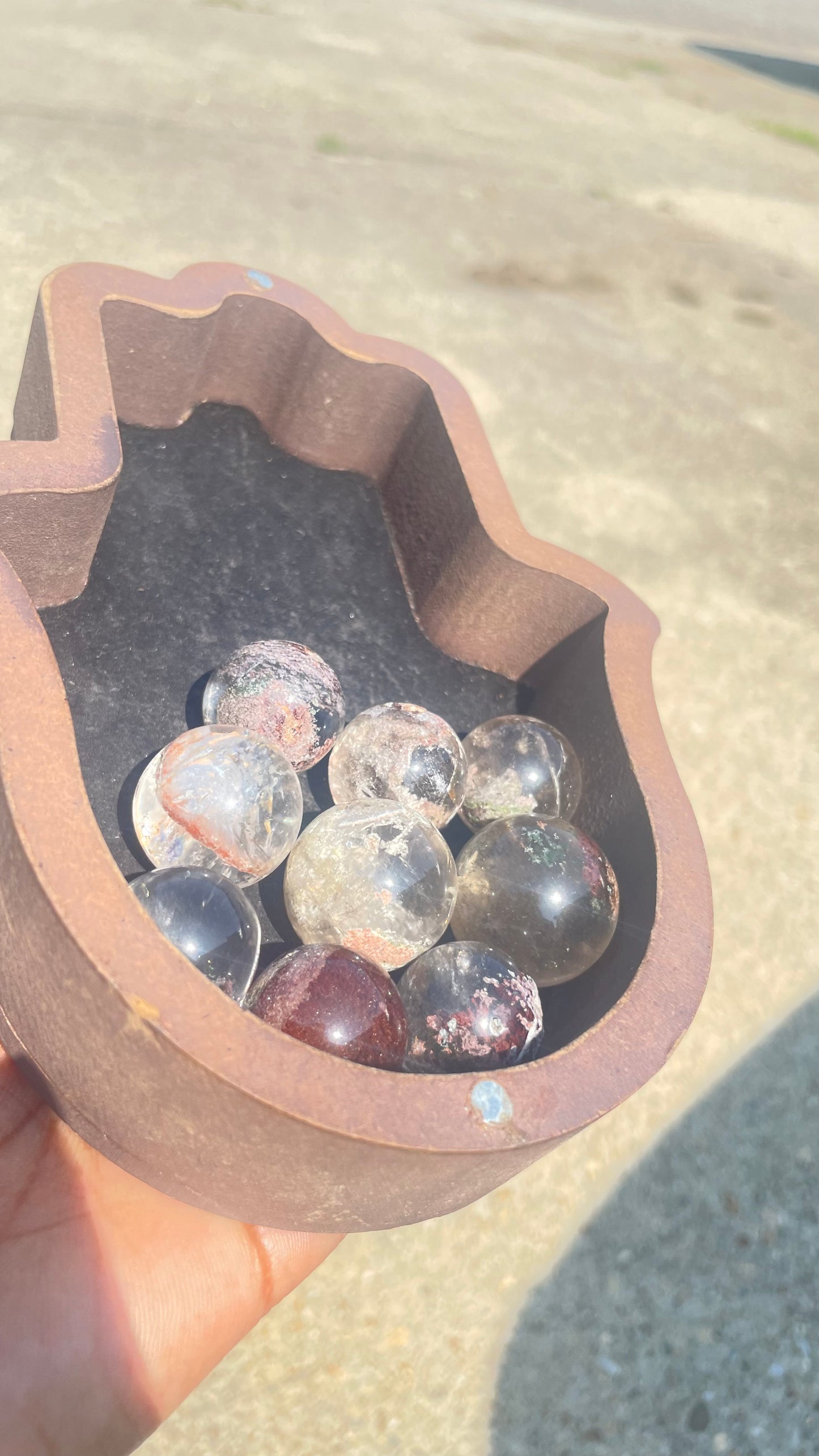 Garden Quartz Mini Sphere