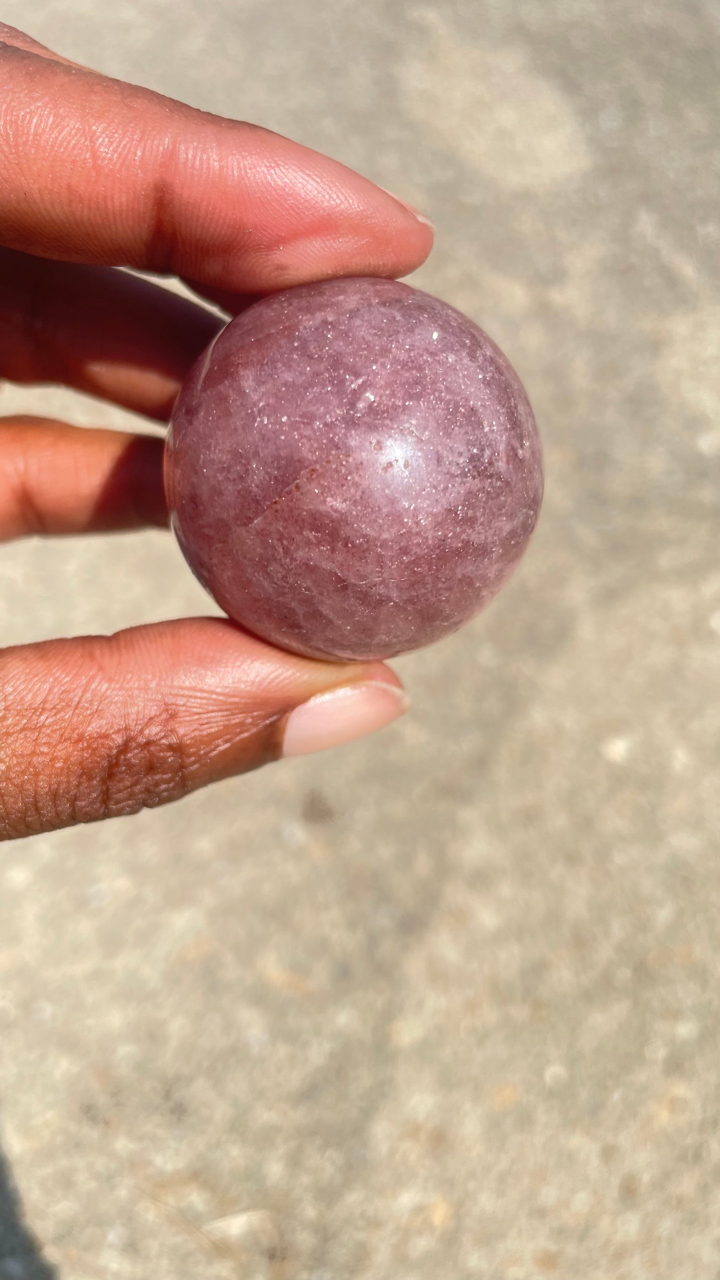 Strawberry Quartz Sphere