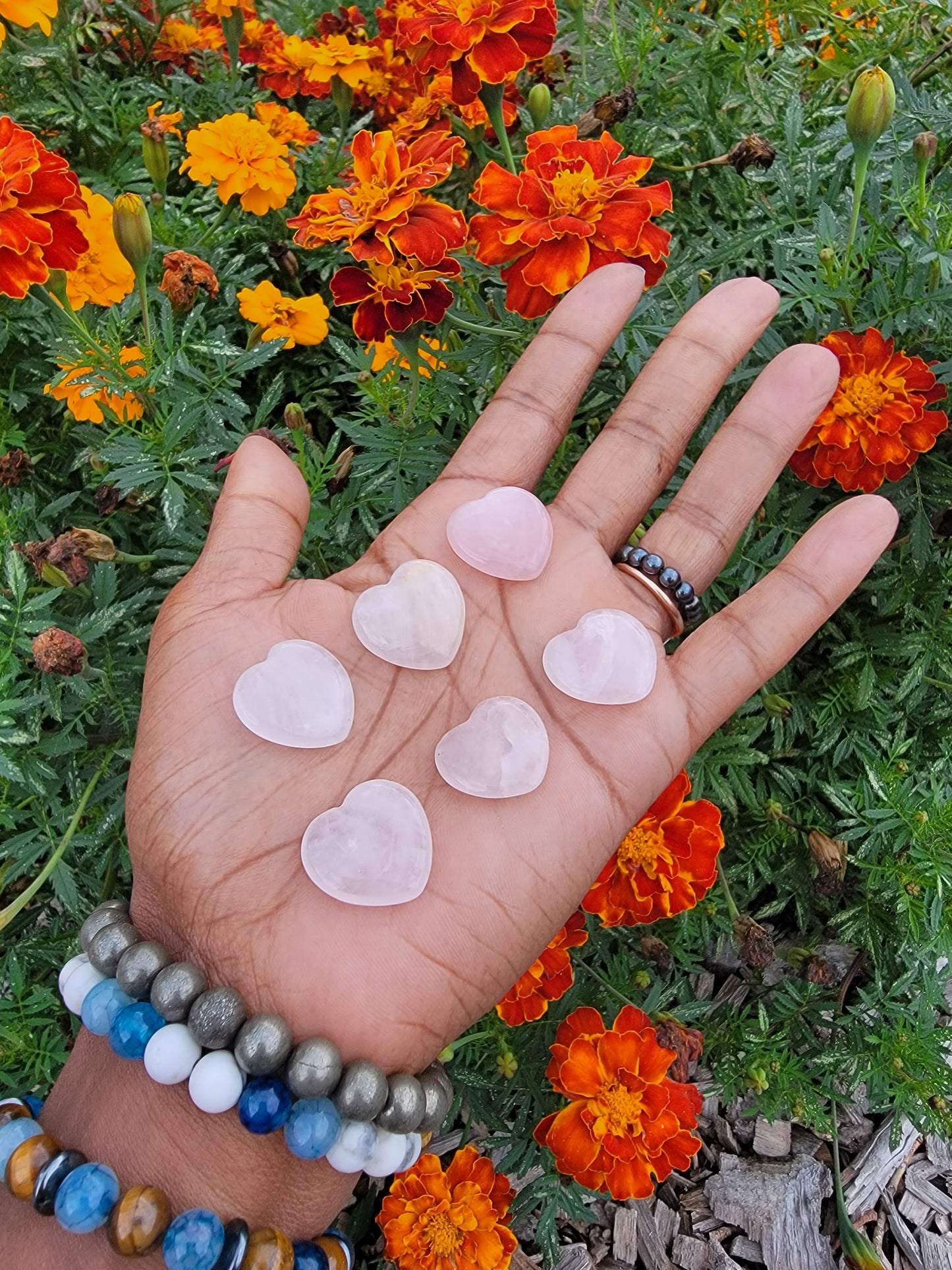 Rose Quartz Heart