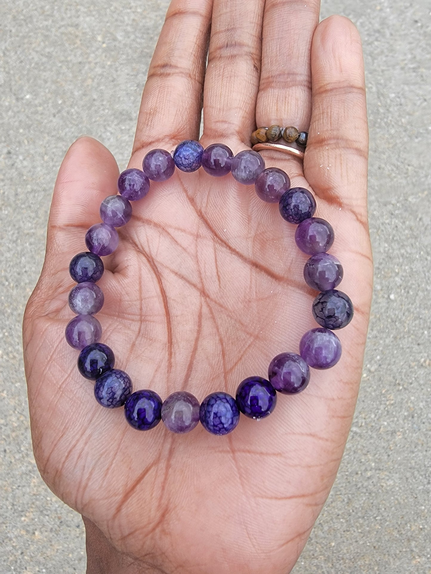 Amethyst Crystal Bracelet