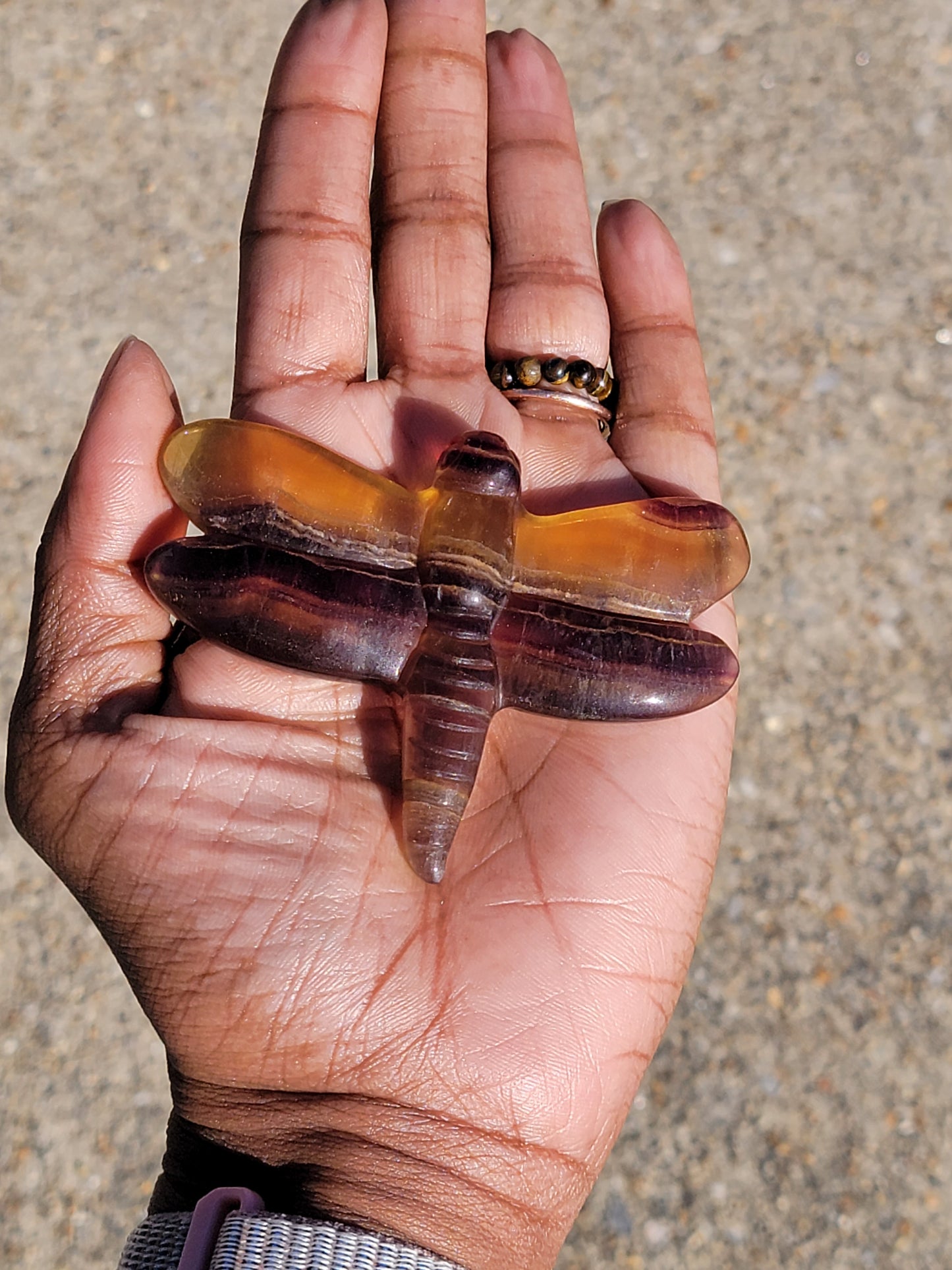 Fluorite Dragonfly