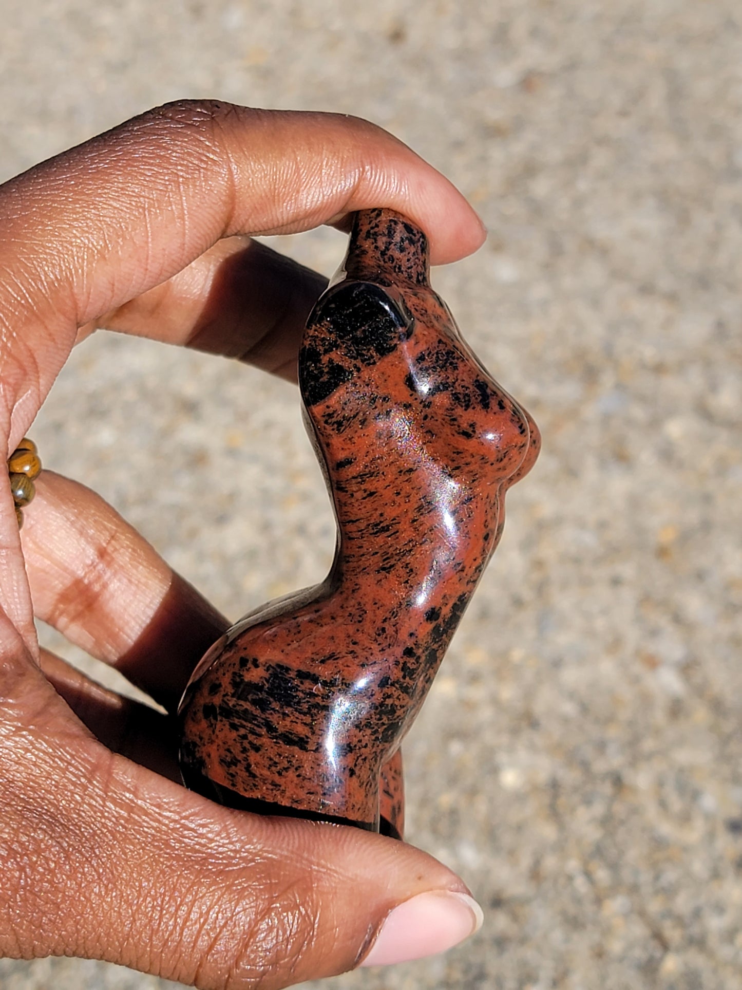 Mahogany Obsidian Goddess Body