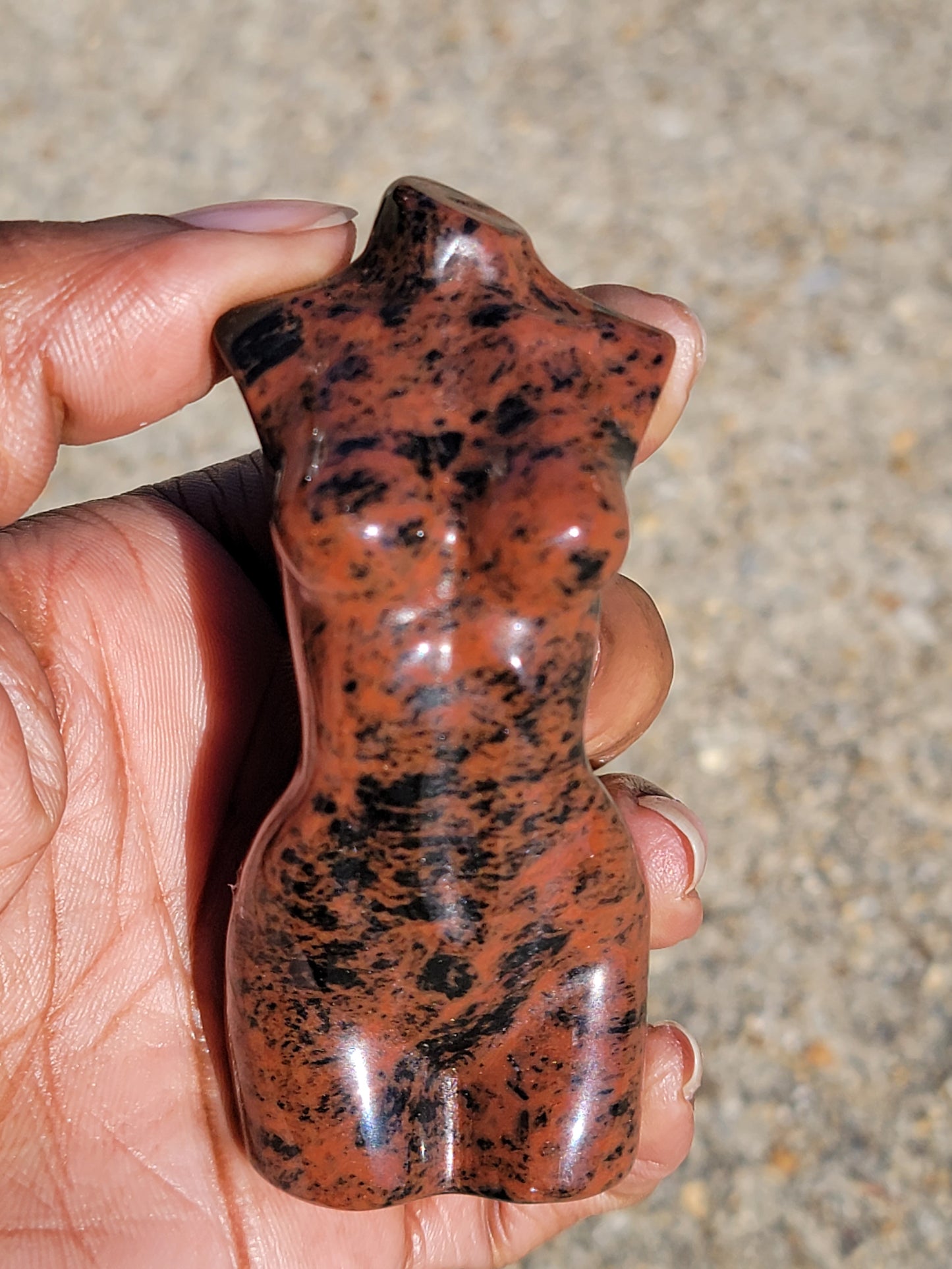 Mahogany Obsidian Goddess Body