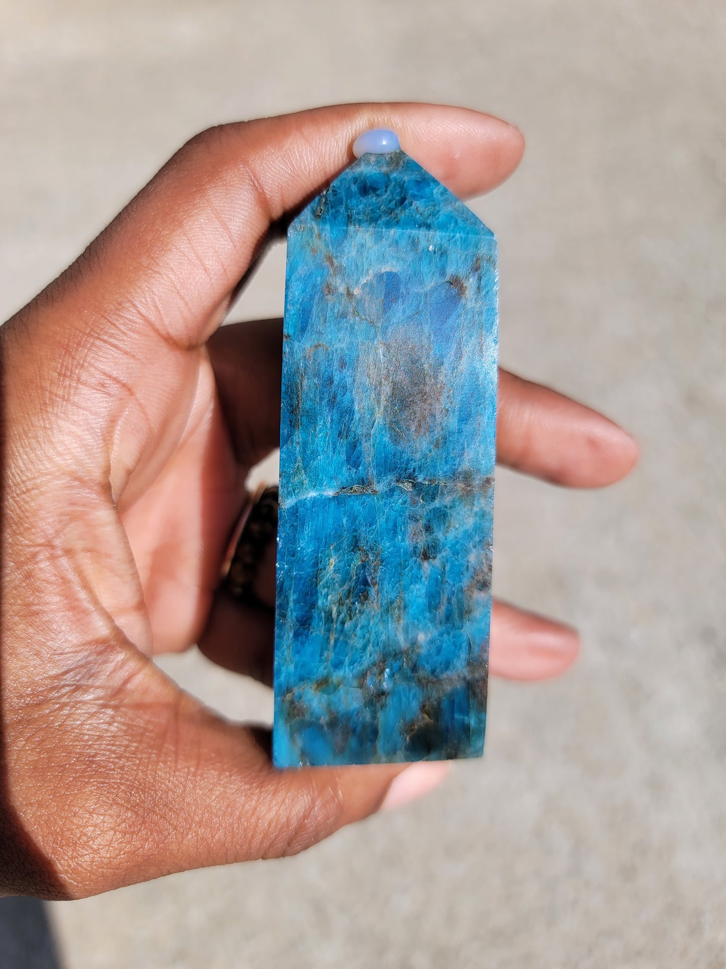 Blue Apatite Tower B