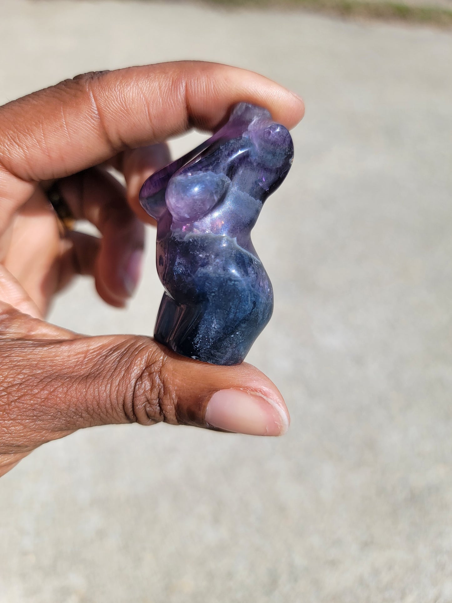 Fluorite Goddess Body B