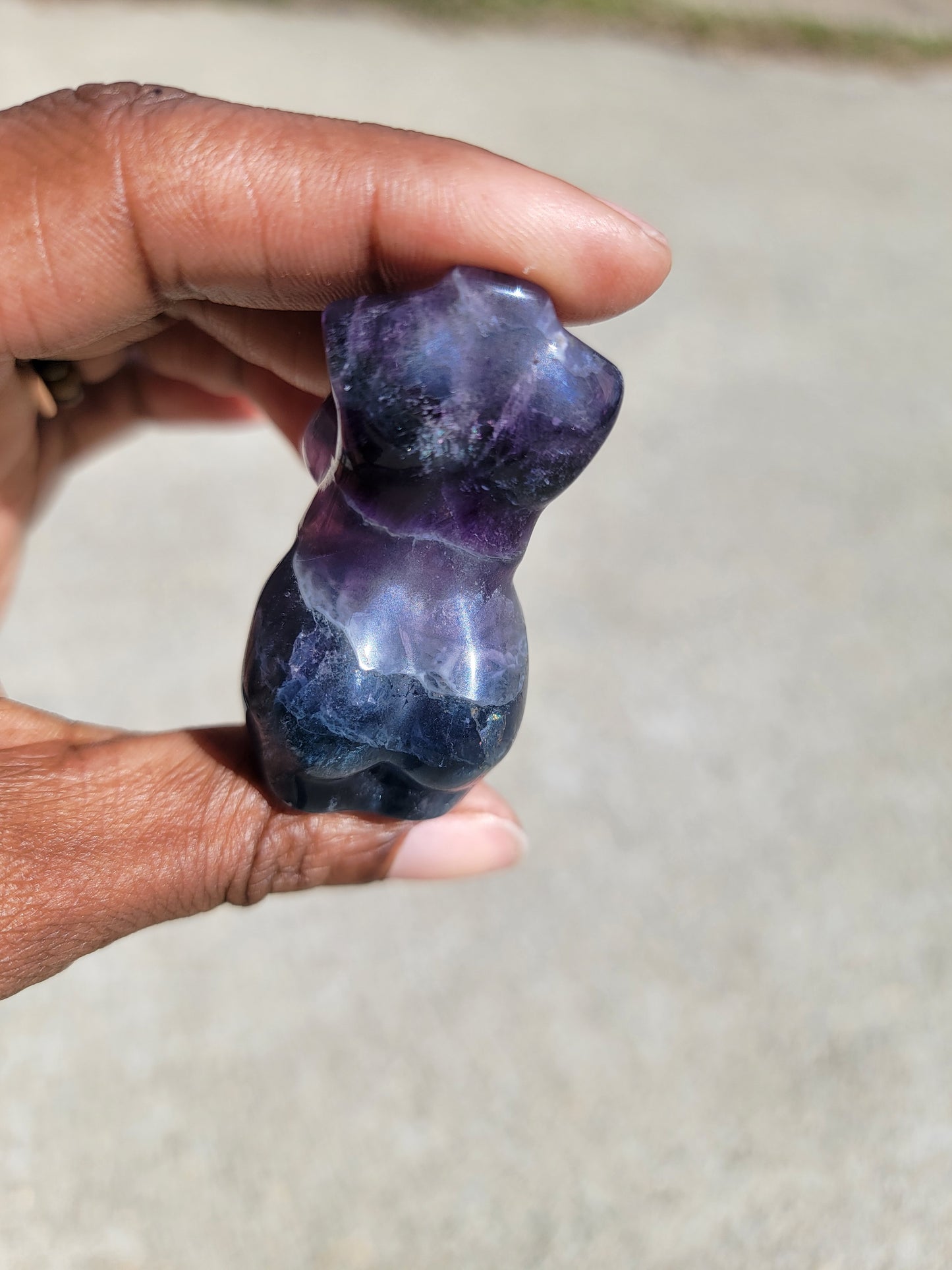 Fluorite Goddess Body B