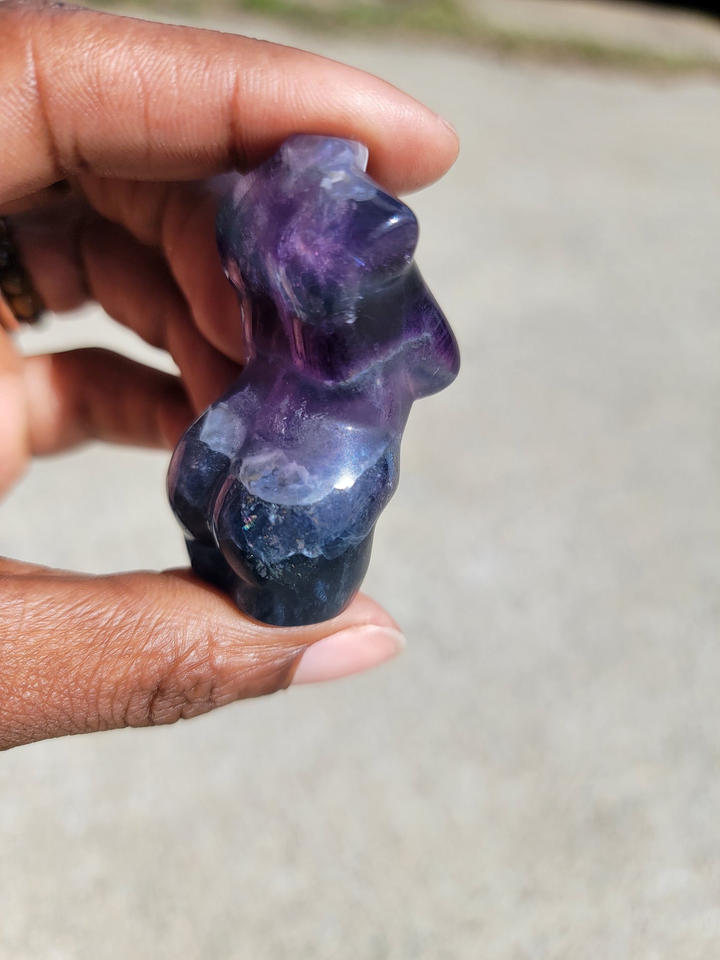 Fluorite Goddess Body B