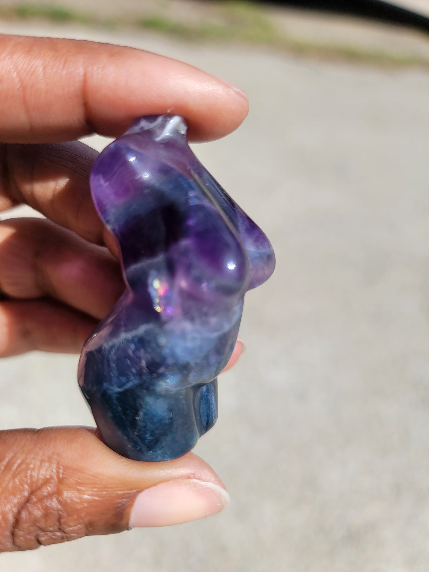 Fluorite Goddess Body B