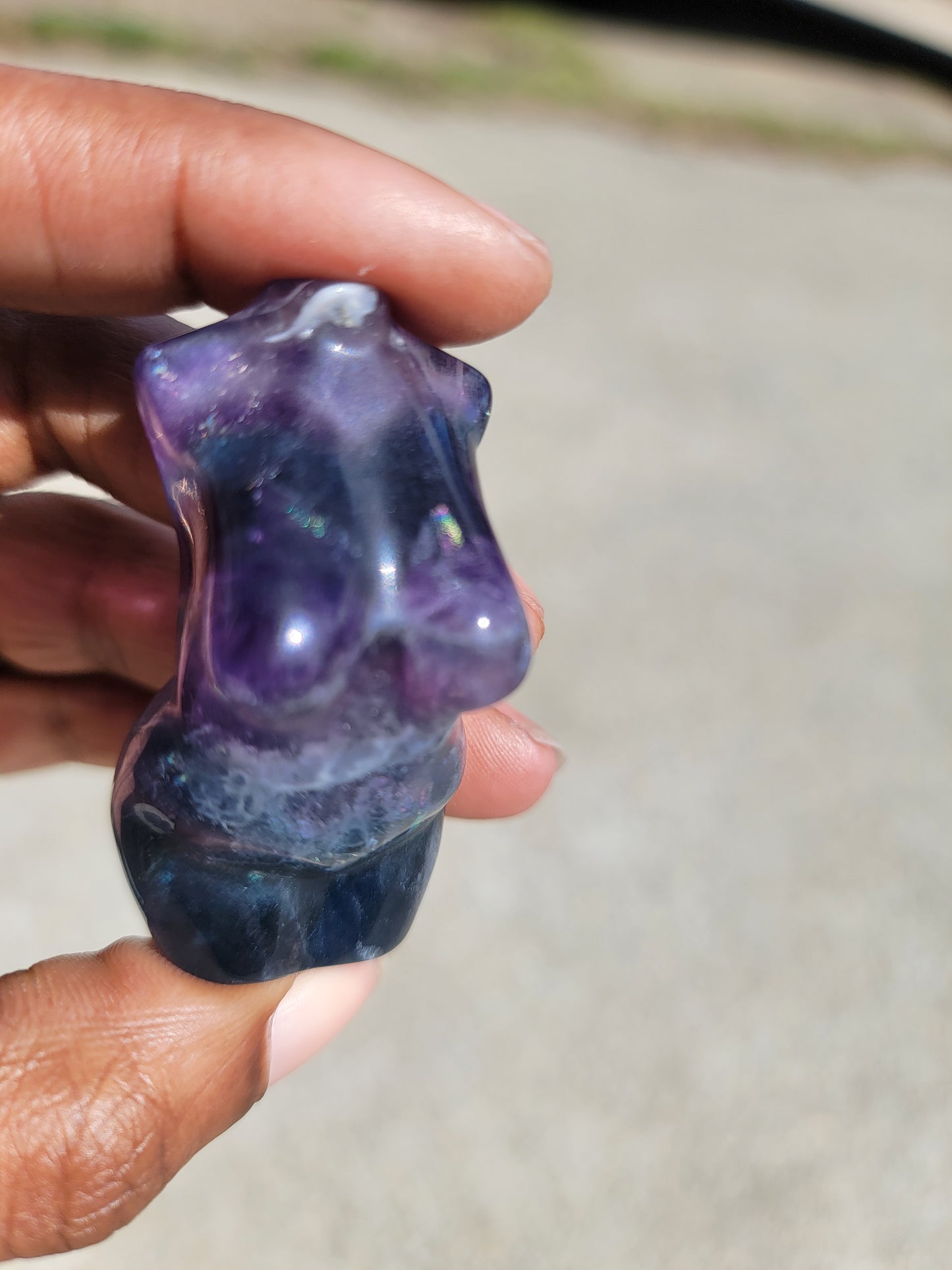 Fluorite Goddess Body B