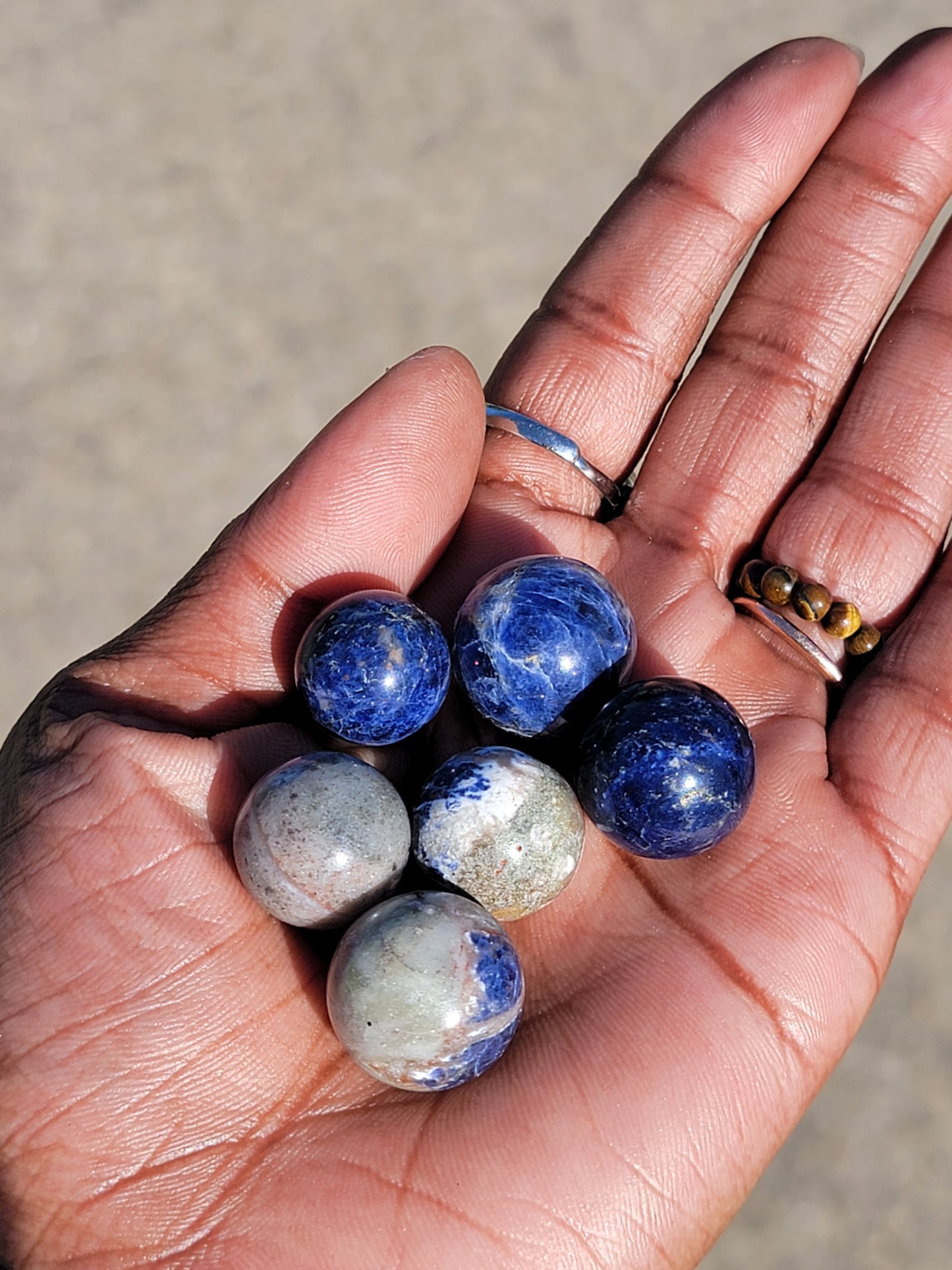 Sodalite sphere