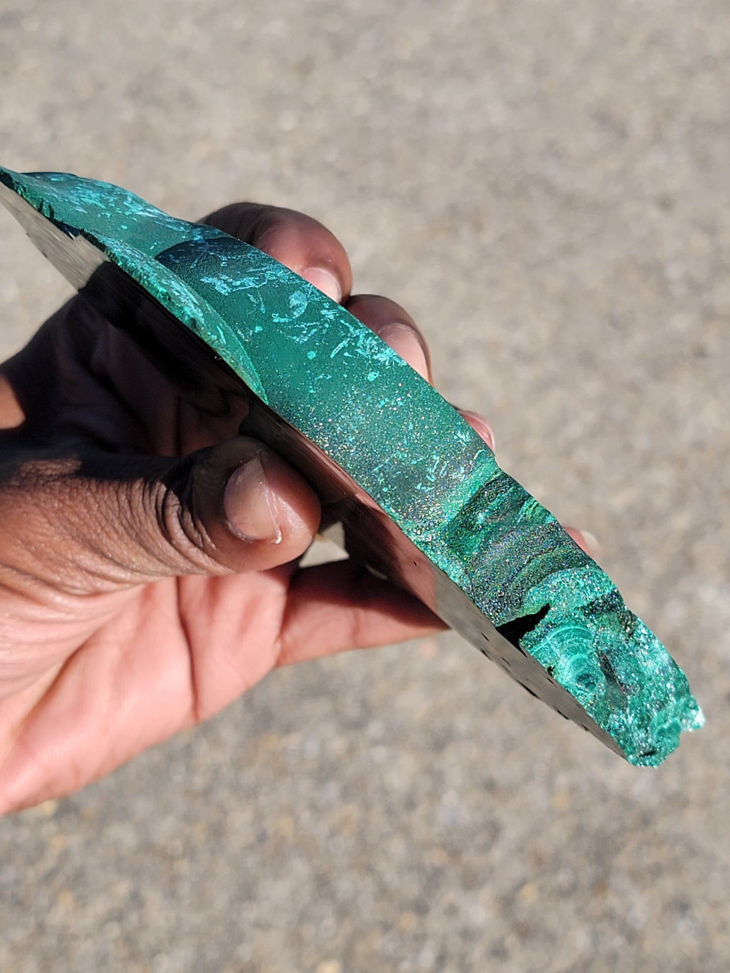 Malachite Slab