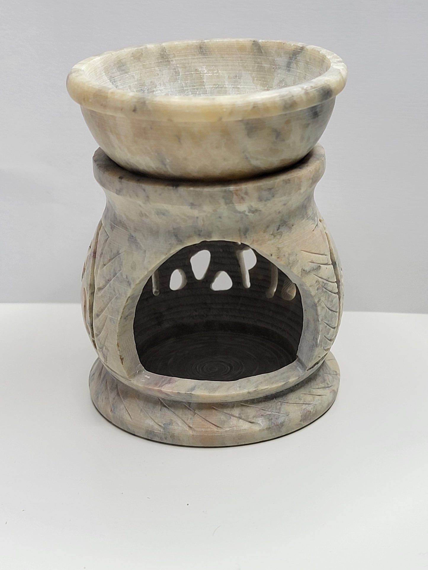 Natural Soapstone Oil Warmer