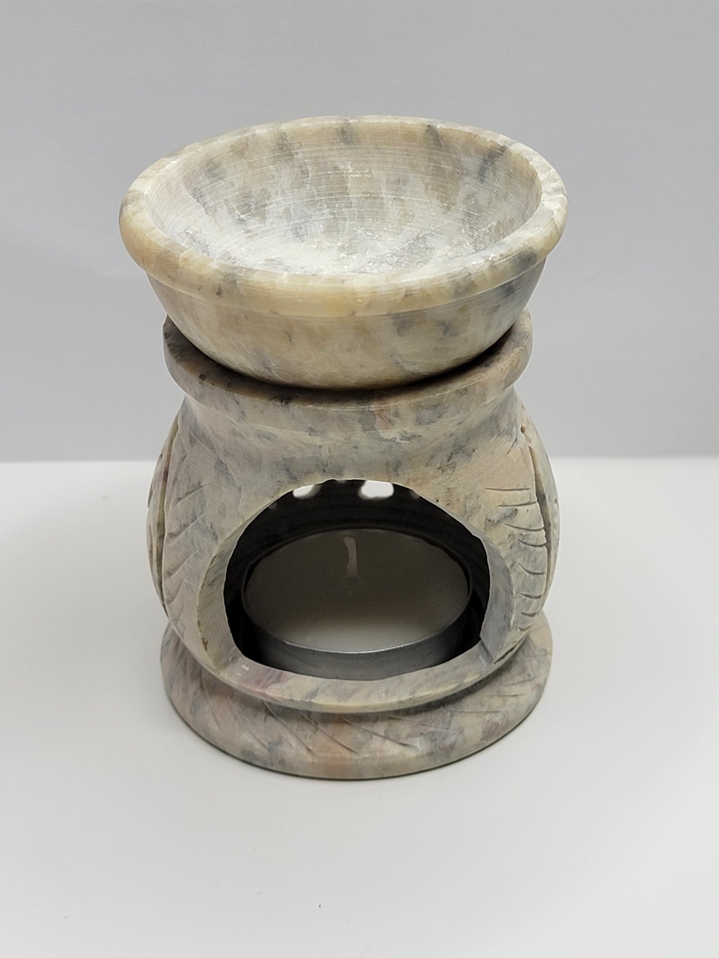 Natural Soapstone Oil Warmer