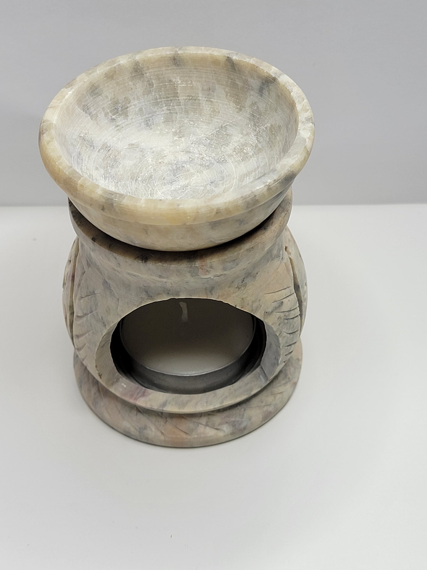 Natural Soapstone Oil Warmer