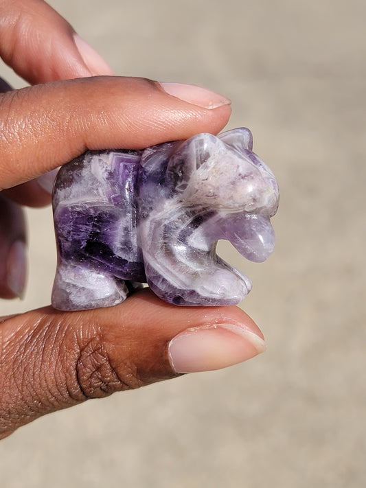 Dream Amethyst Bear