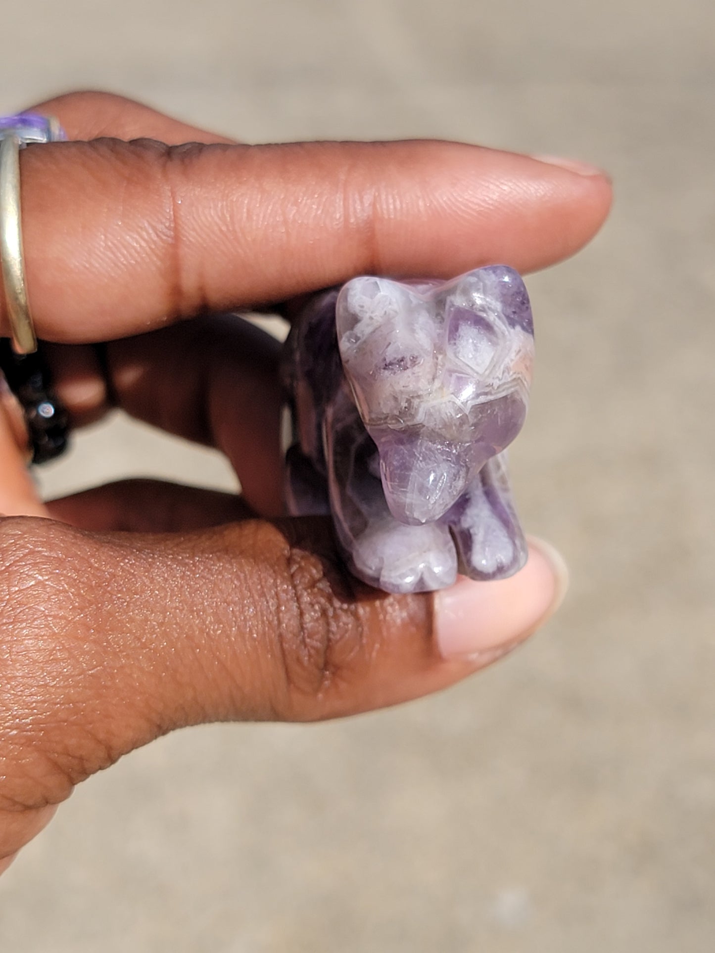 Dream Amethyst Bear