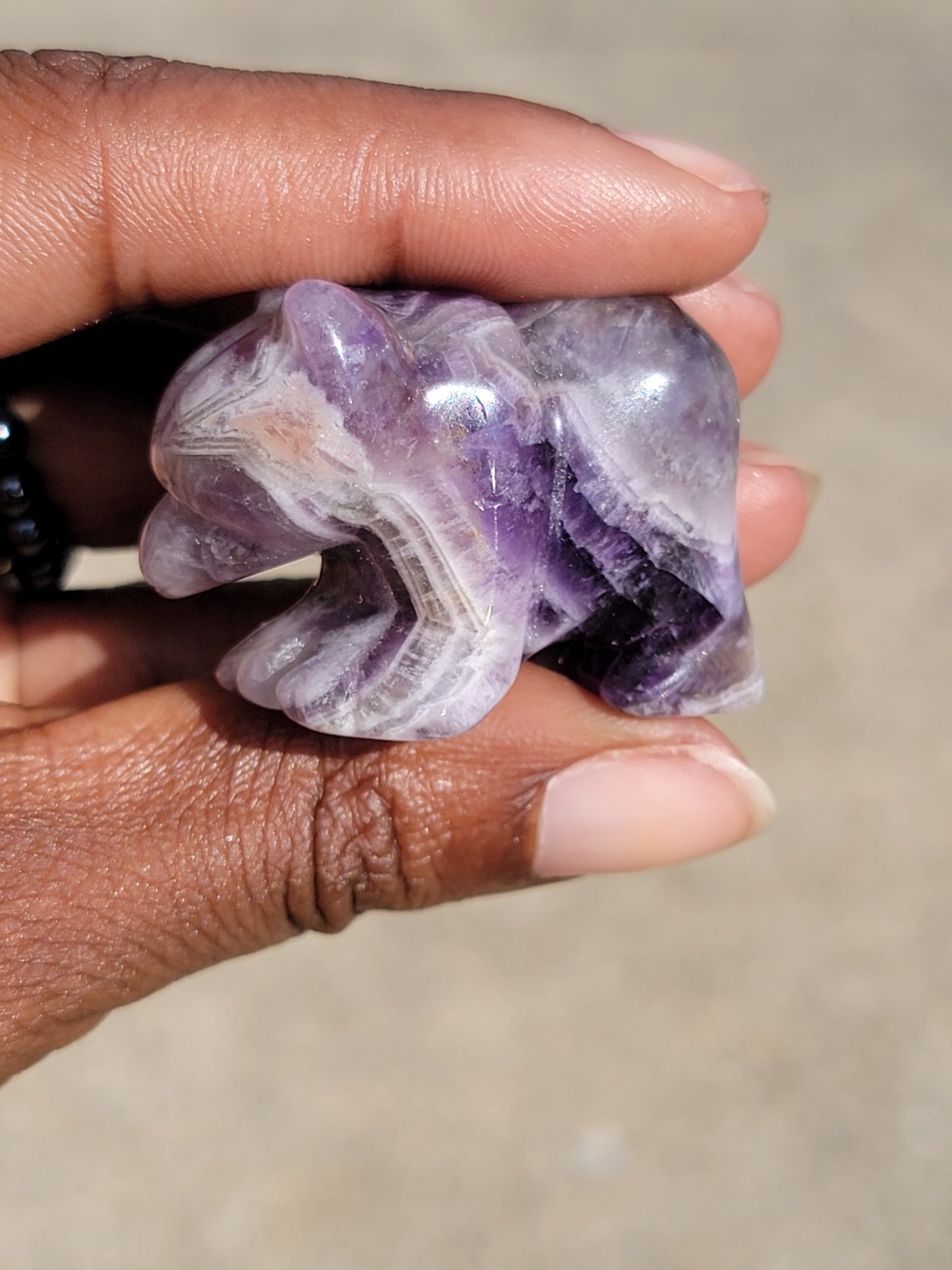 Dream Amethyst Bear